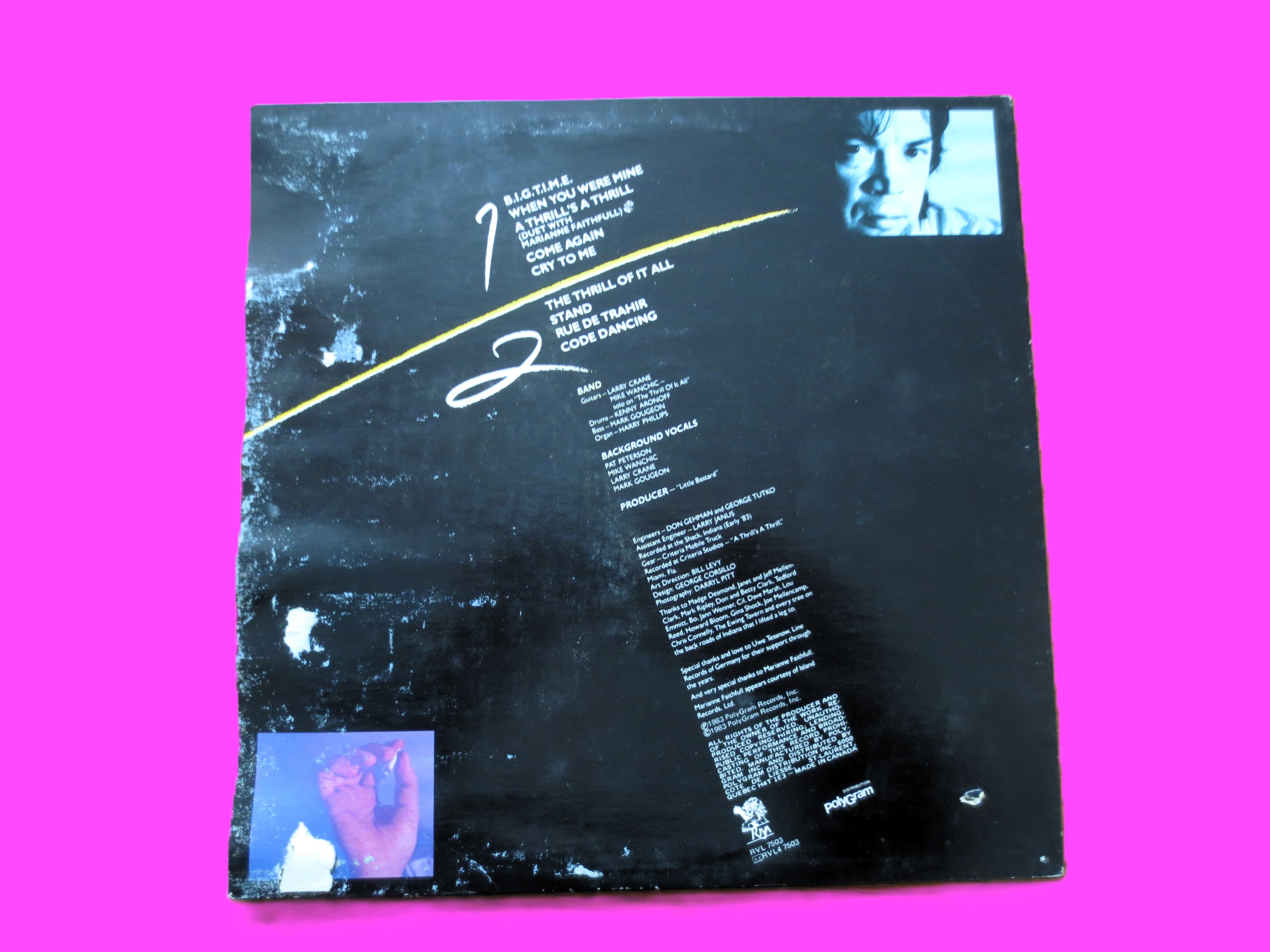 MITCH RYDER, Never Kick A Sleeping Dog, Vintage Album, 1978 Record, Vinyl Lp