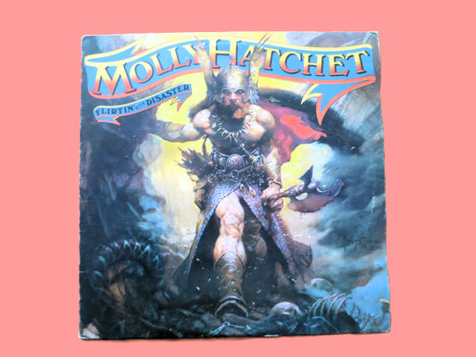 MOLLY HATCHET, Flirtin' with Disaster, Vintage Album, 1979 Record, Vinyl Lp