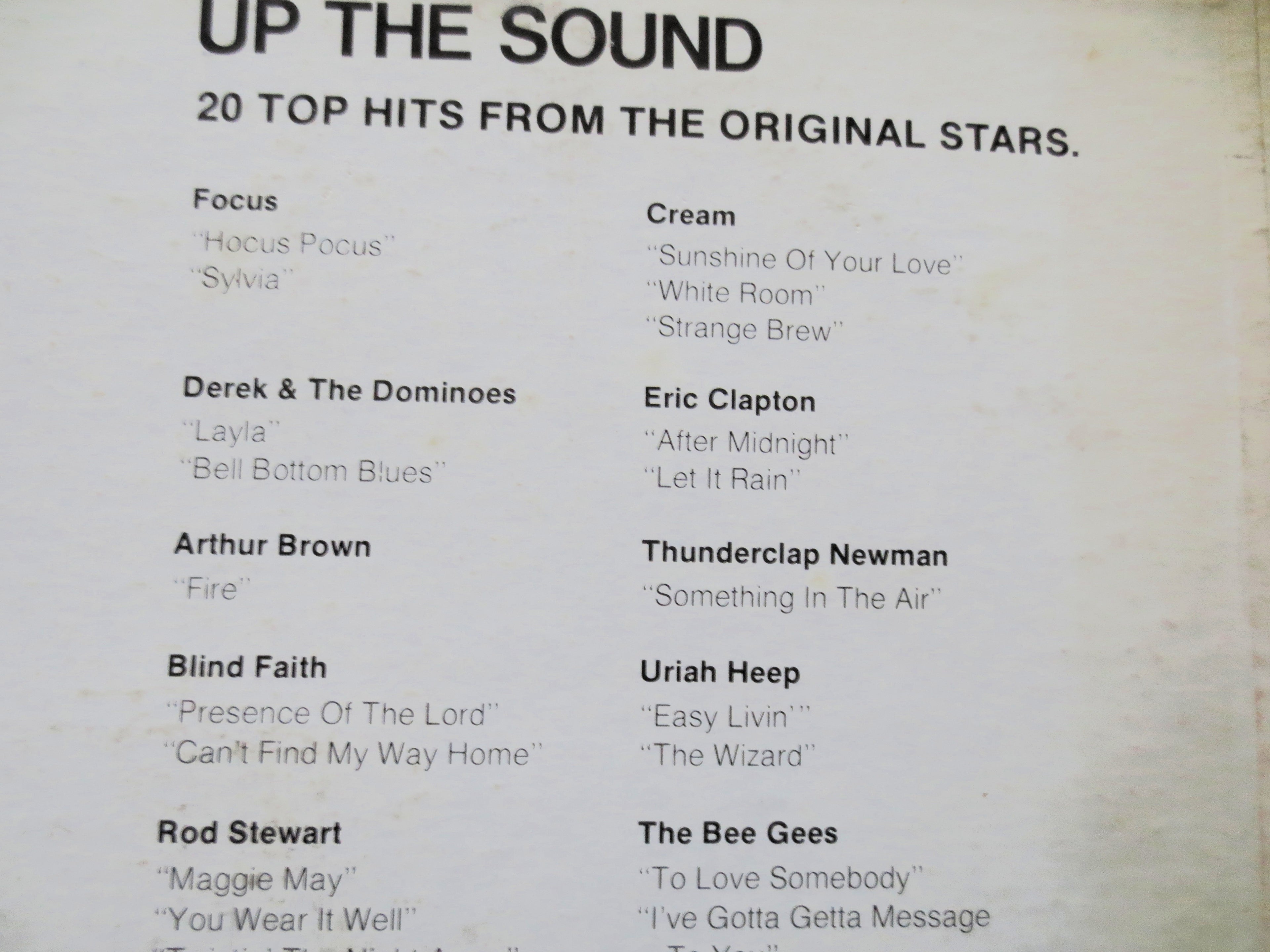 Muntz Presents, UP The SOUND, Vintage Album, 1974 Record, Vinyl Lp