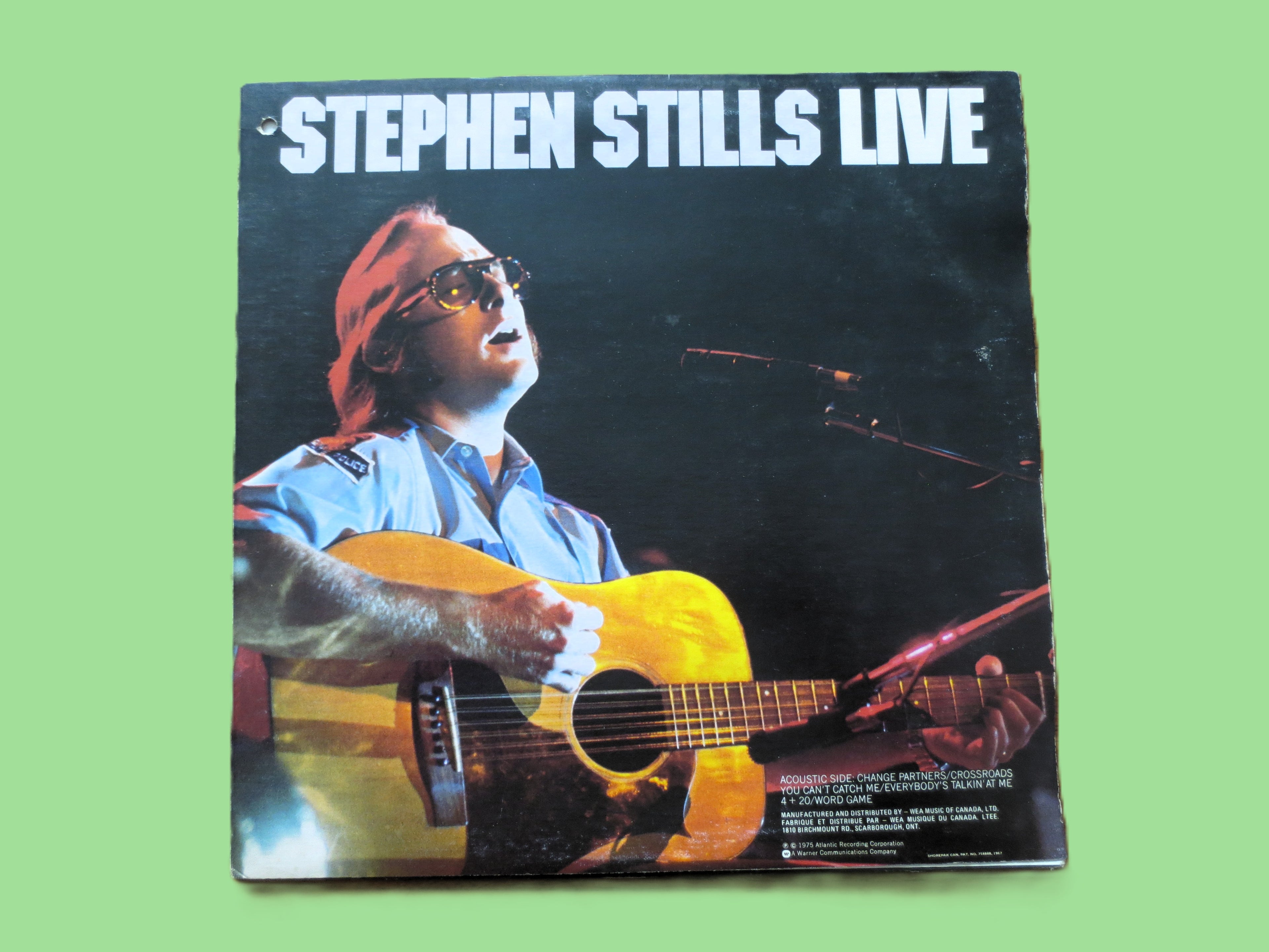 Stephen Stills – Stephen Stills Live (1975) Vinyl LP