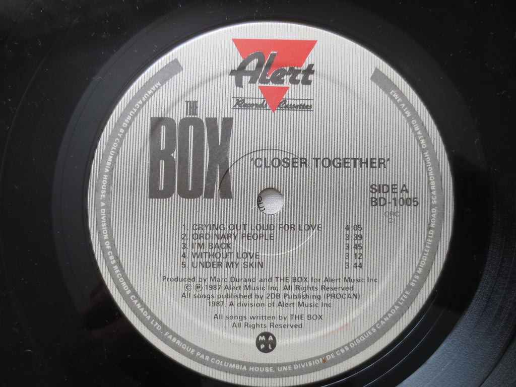 The Box – Closer Together (1987) Vinyl LP