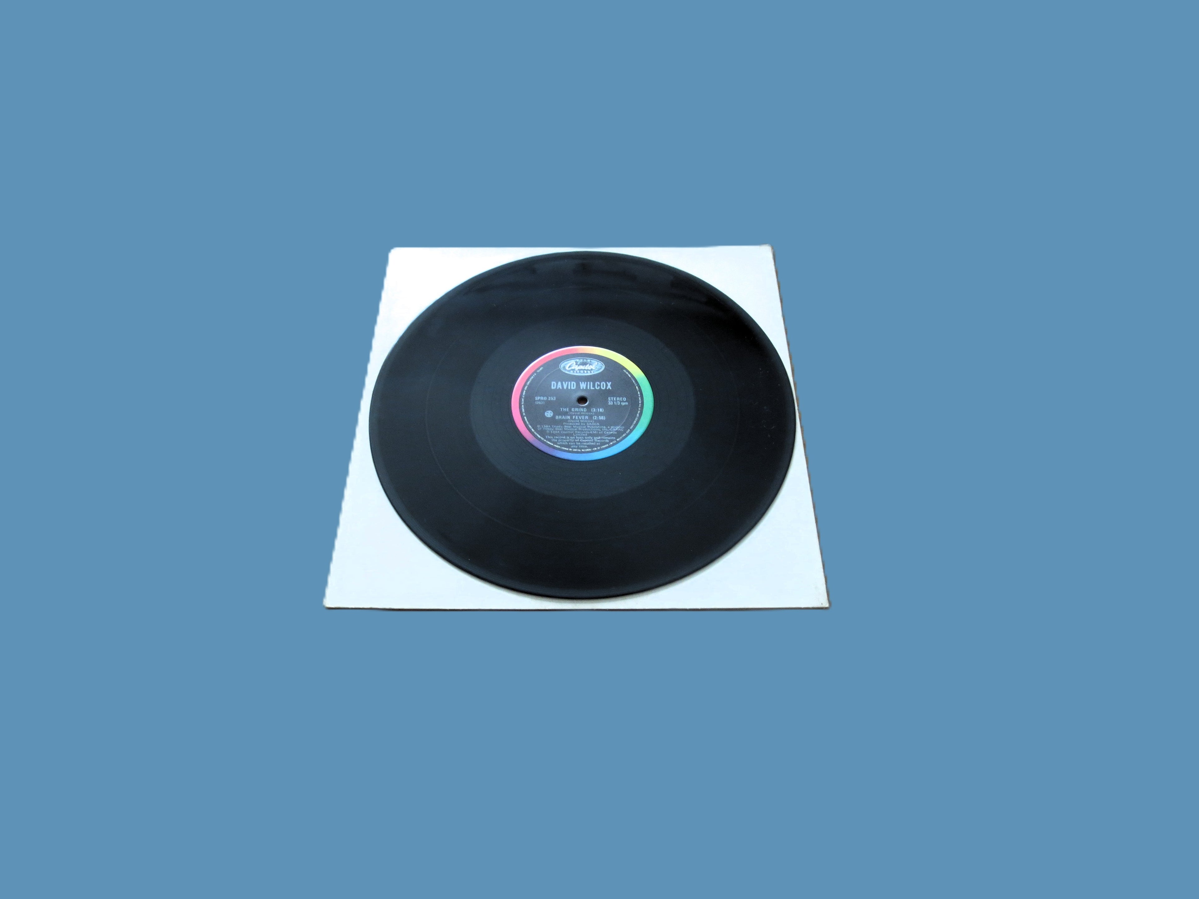 David Wilcox – The Grind / Brain Fever (1984) Vinyl EP