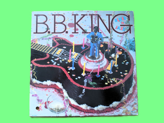 B B KING, Blues 'N' Jazz, Vintage Album, 1983 Record, Vinyl Lp