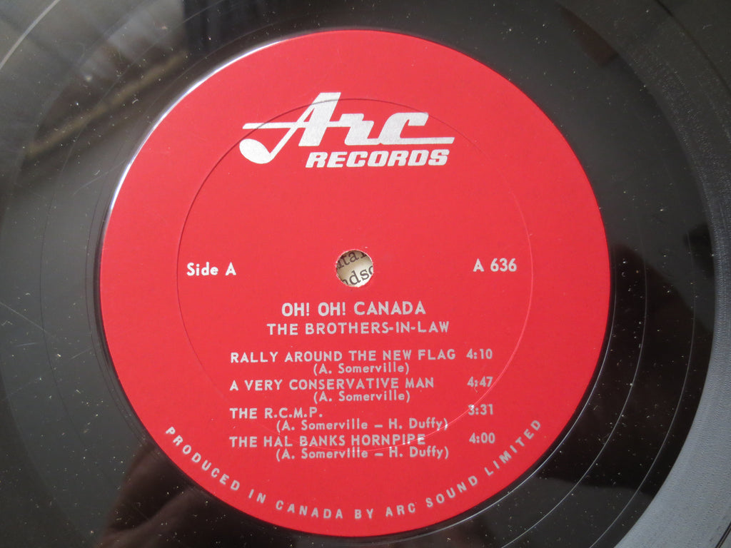 Brothers-in-Law – Oh! Oh! Canada (1966) Vinyl LP