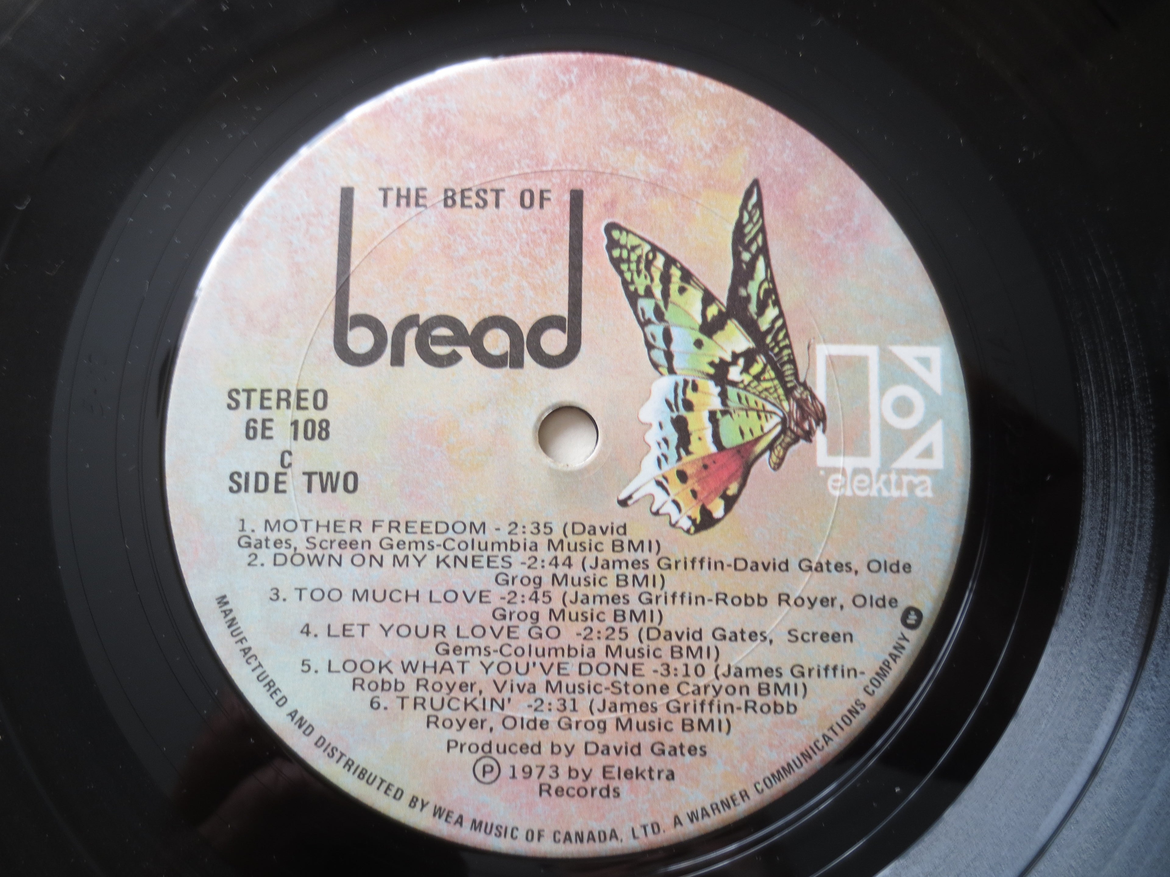 Bread – The Best of Bread (1973) Vinyl LP
