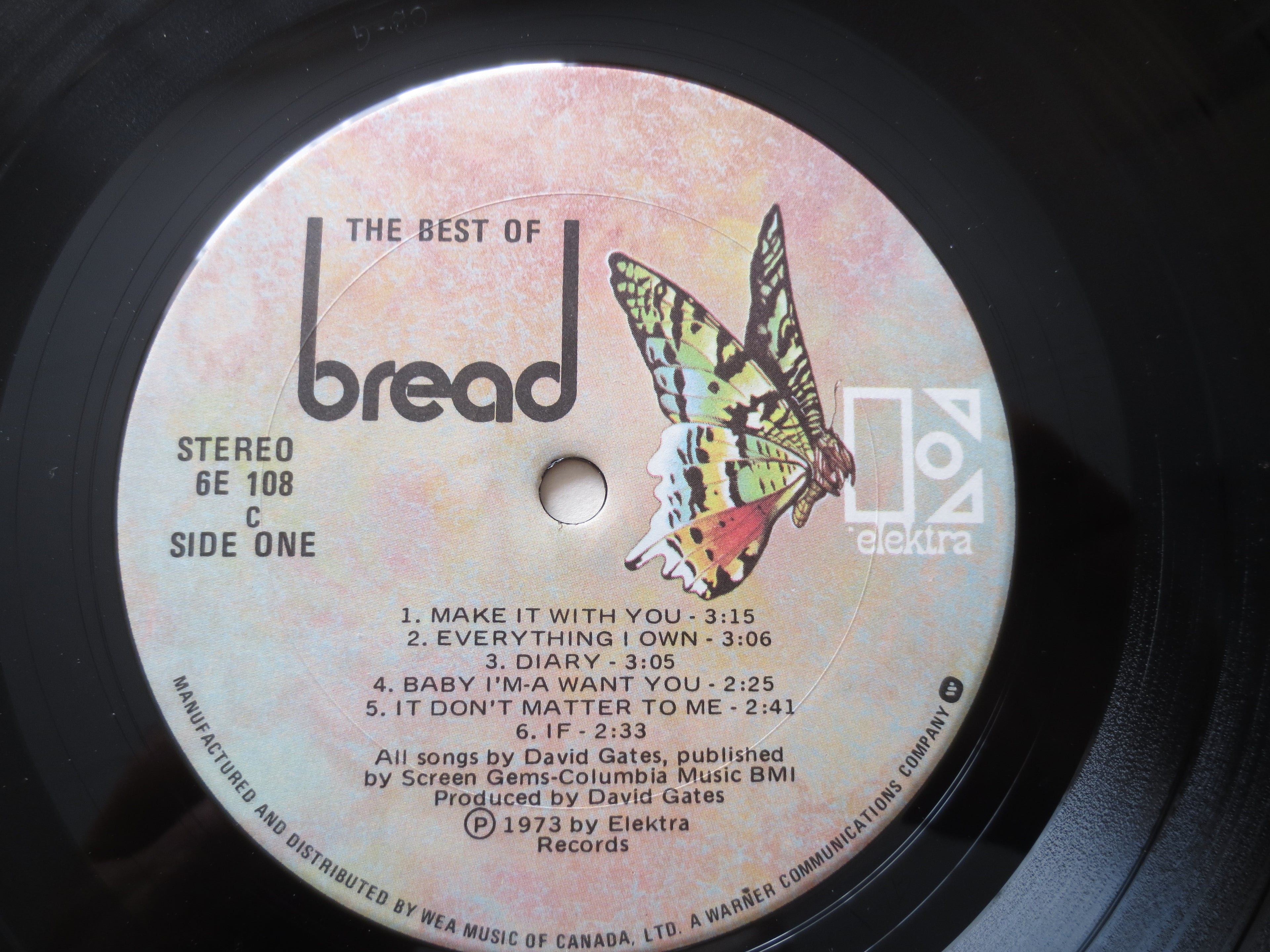 Bread – The Best of Bread (1973) Vinyl LP