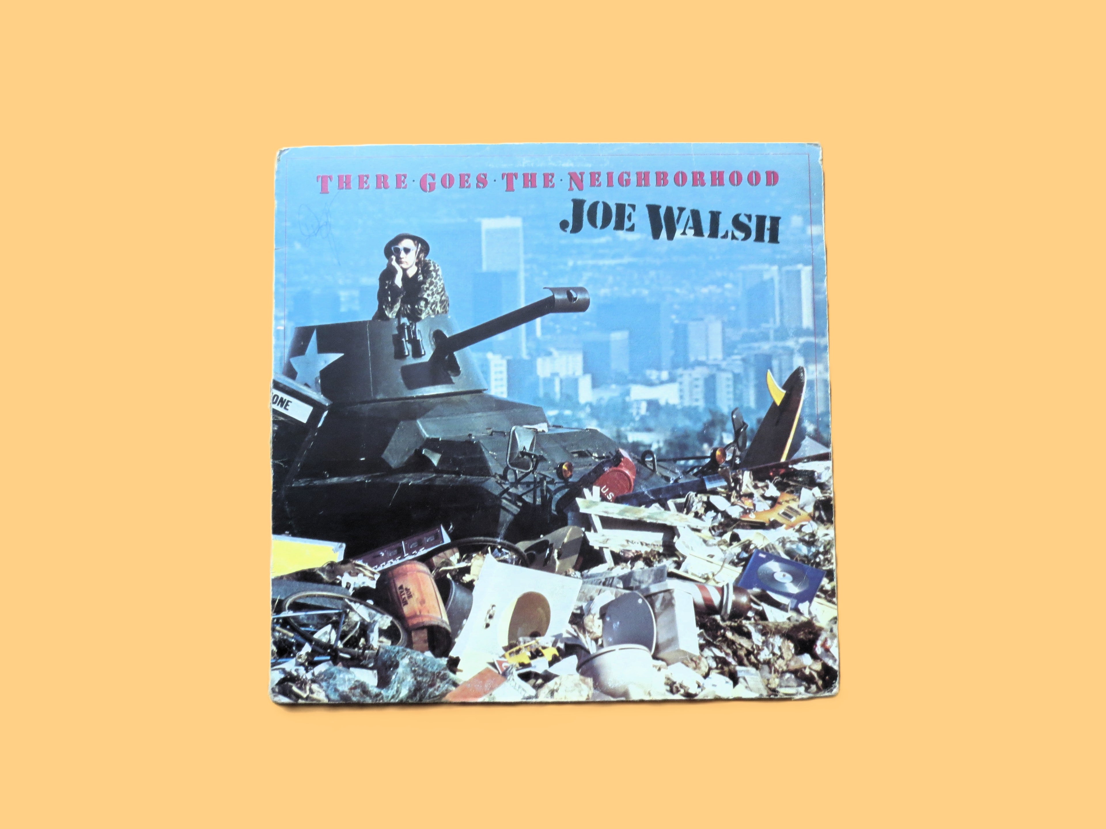 JOE WALSH, There Goes the Neighborhood, Vintage Album, 1981 Record, Vinyl Lp