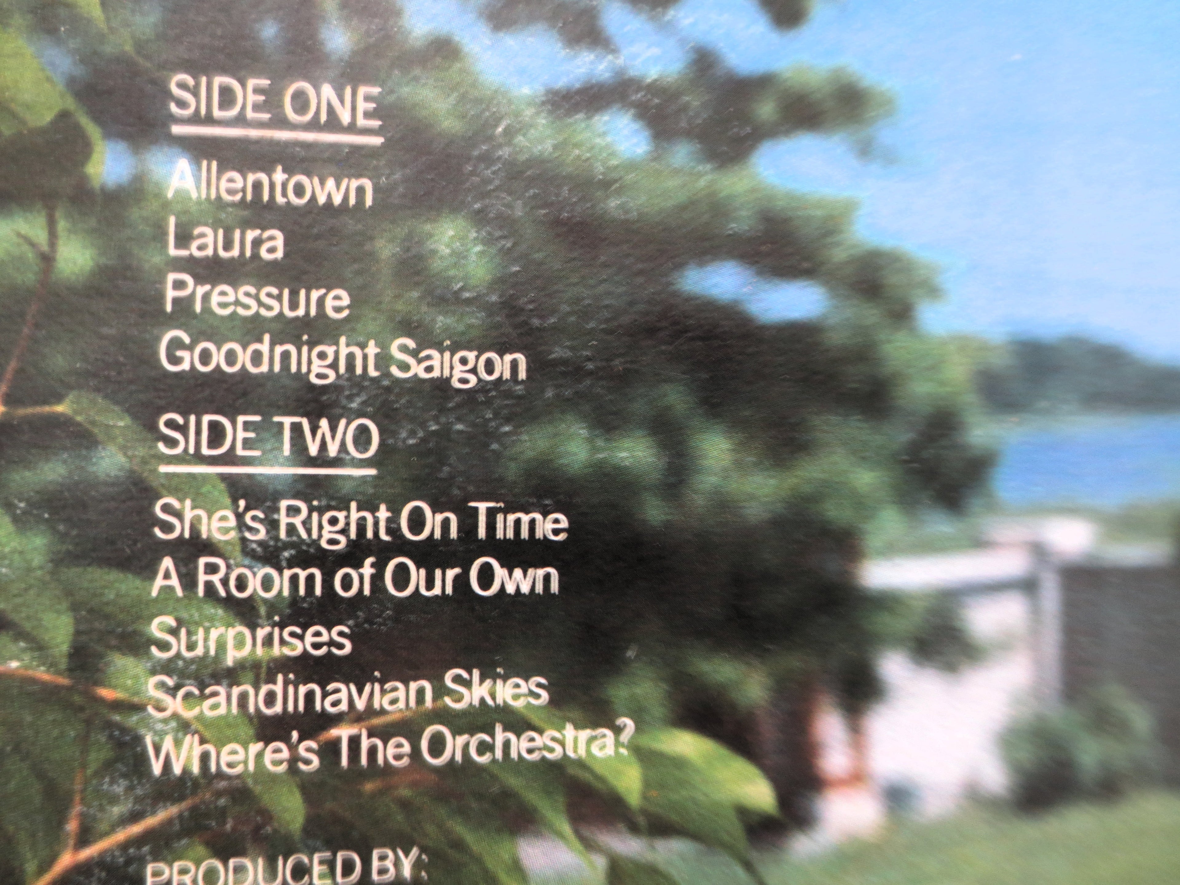 BILLY JOEL, The Nylon Curtain, Vintage Album, 1982 Record, Vinyl Lp