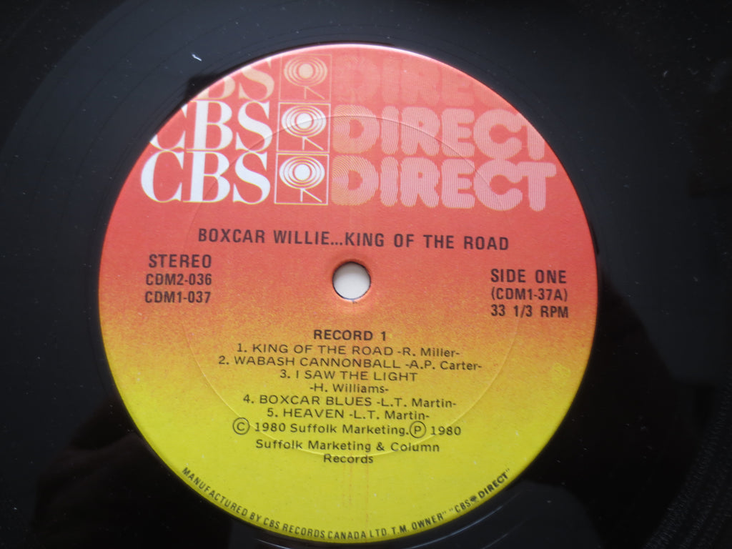Boxcar Willie – King of the Road (1980) Vinyl LP (2-Record Set)