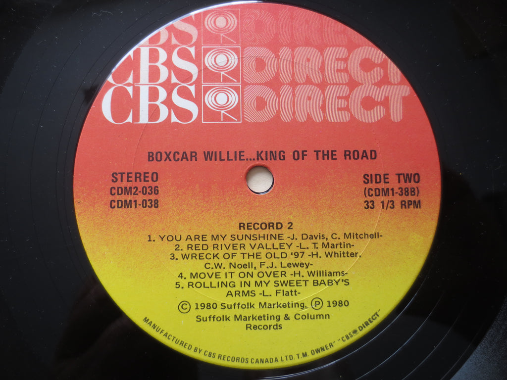 Boxcar Willie – King of the Road (1980) Vinyl LP (2-Record Set)