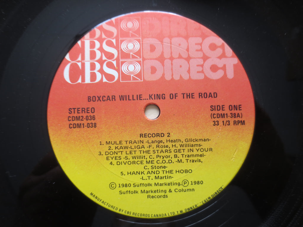 Boxcar Willie – King of the Road (1980) Vinyl LP (2-Record Set)