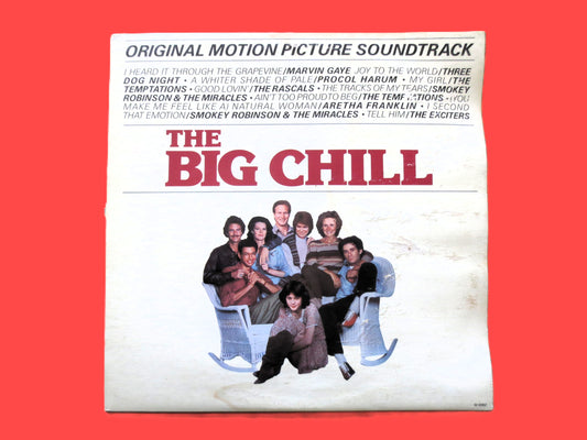 The BIG CHILL, Movie Soundtrack, Vintage Album, 1983 Records, Vinyl Lp