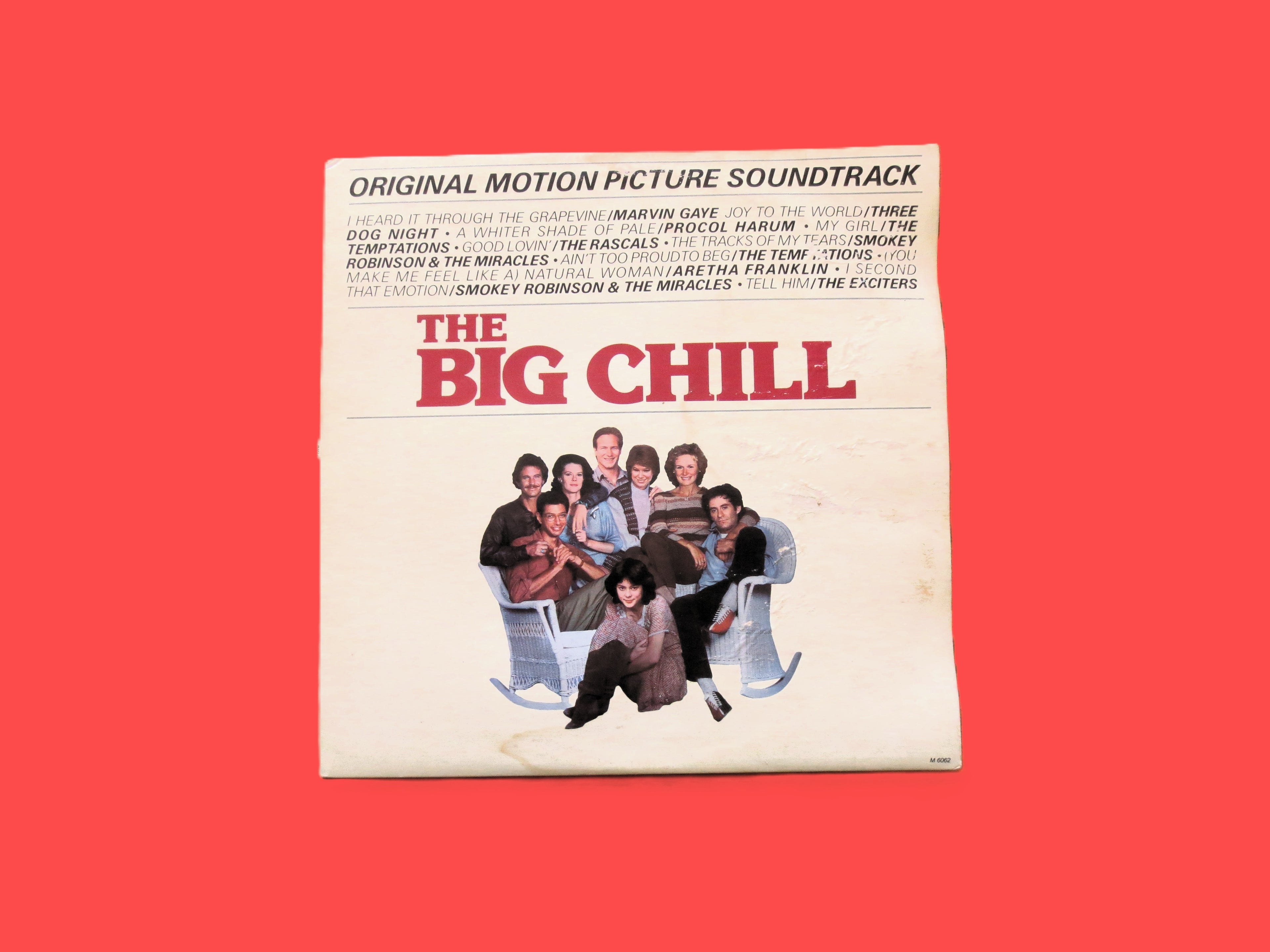 The BIG CHILL, Movie Soundtrack, Vintage Album, 1983 Records, Vinyl Lp
