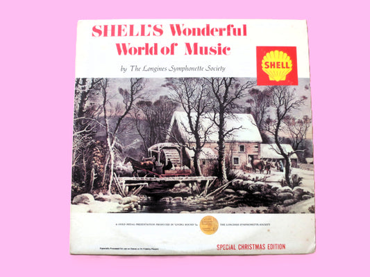 Shell's Wonderful World Of Music, Special Christmas Edition, Vintage Double Album, 1970 Record