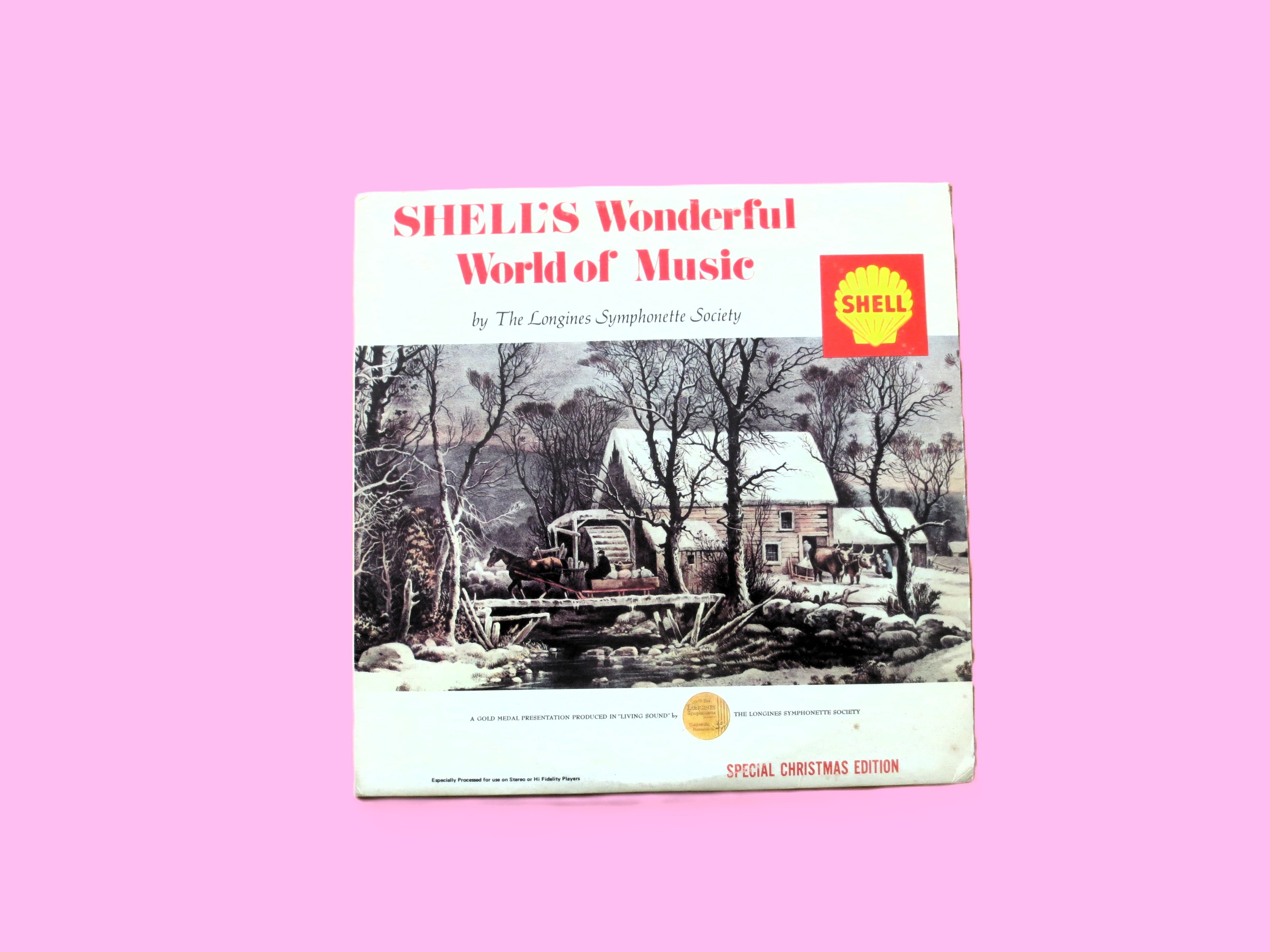 Shell's Wonderful World Of Music, Special Christmas Edition, Vintage Double Album, 1970 Record