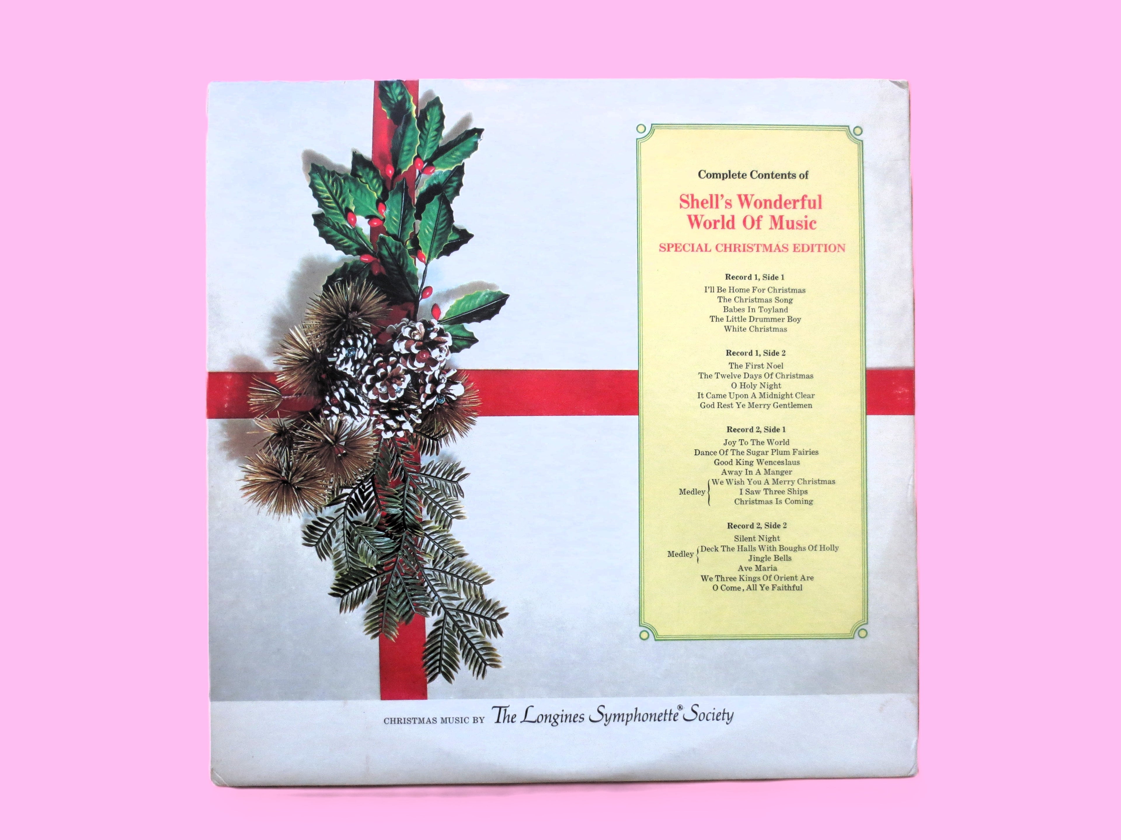 Shell's Wonderful World Of Music, Special Christmas Edition, Vintage Double Album, 1970 Record