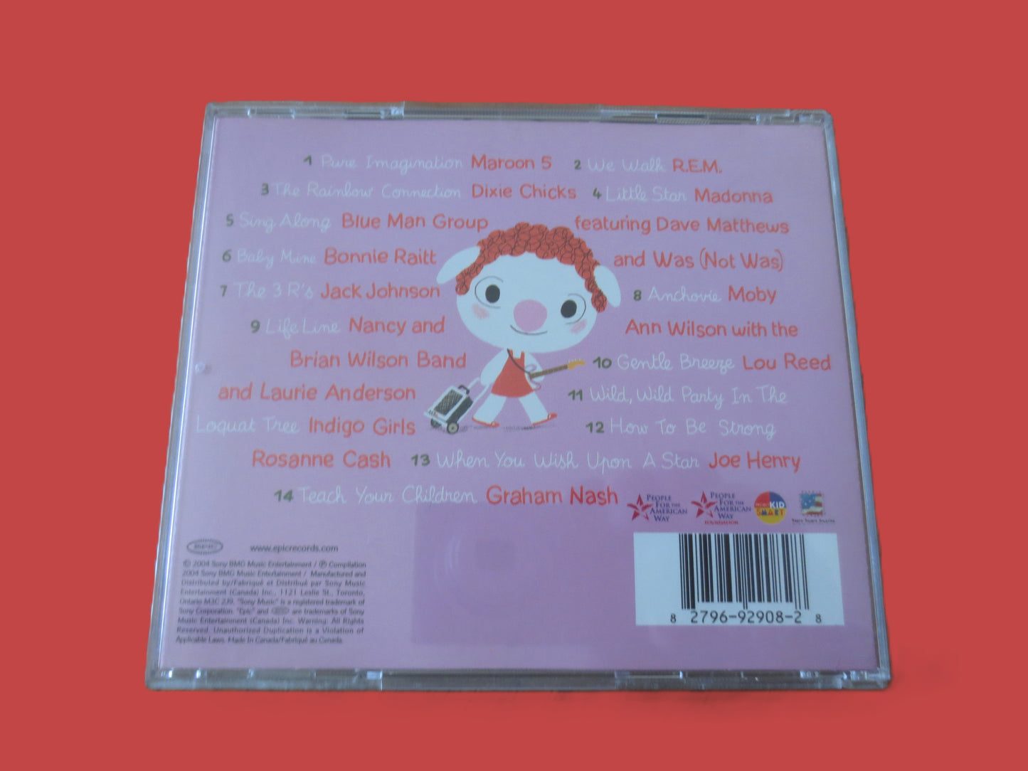 MARY Had a Little AMP,  Childhood Music Hits, 2004 Compact Disc, Vintage Cd
