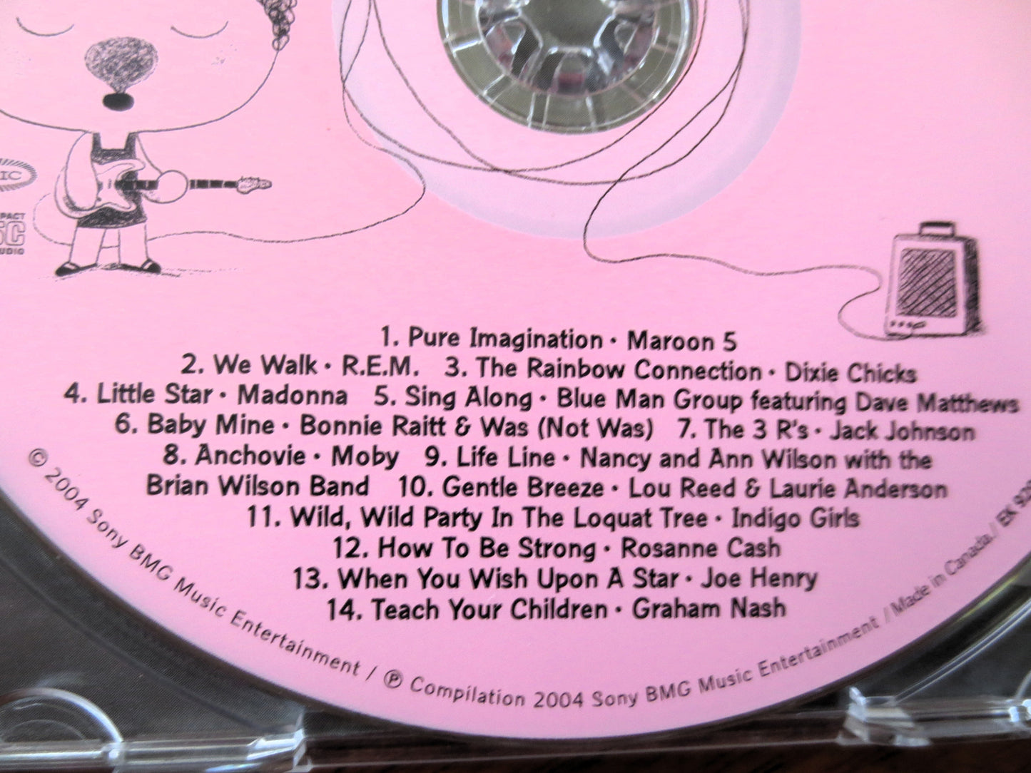 MARY Had a Little AMP,  Childhood Music Hits, 2004 Compact Disc, Vintage Cd