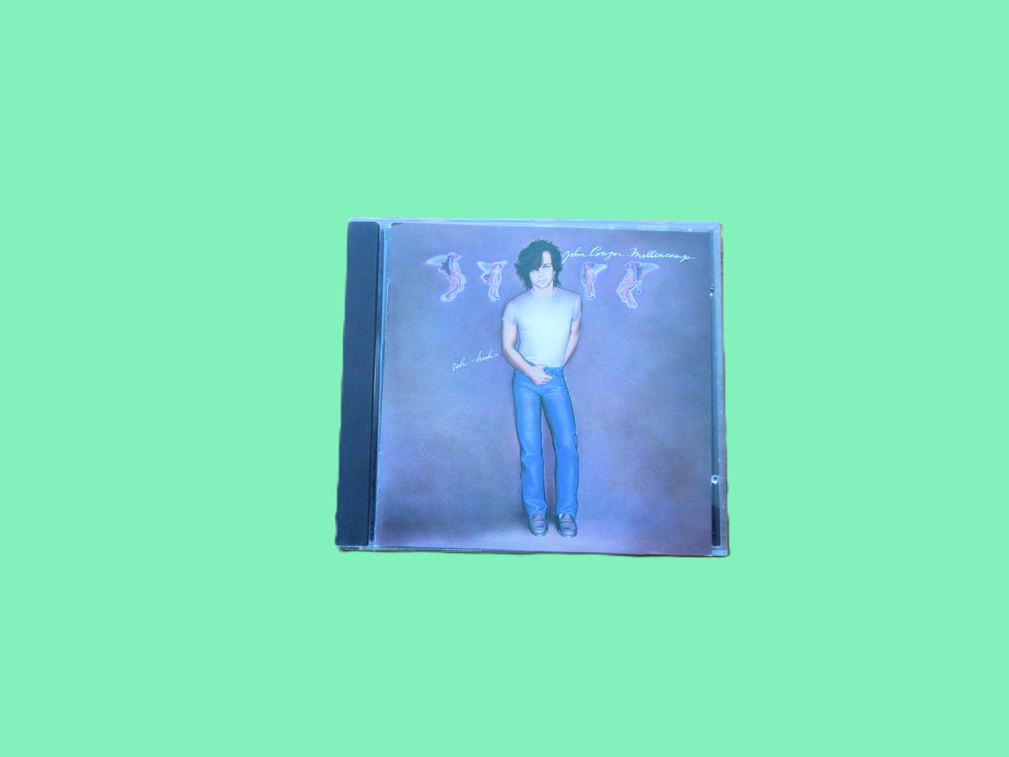 JOHN COUGAR, Uh-Huh, 1983 Compact Disc, Vintage Cd
