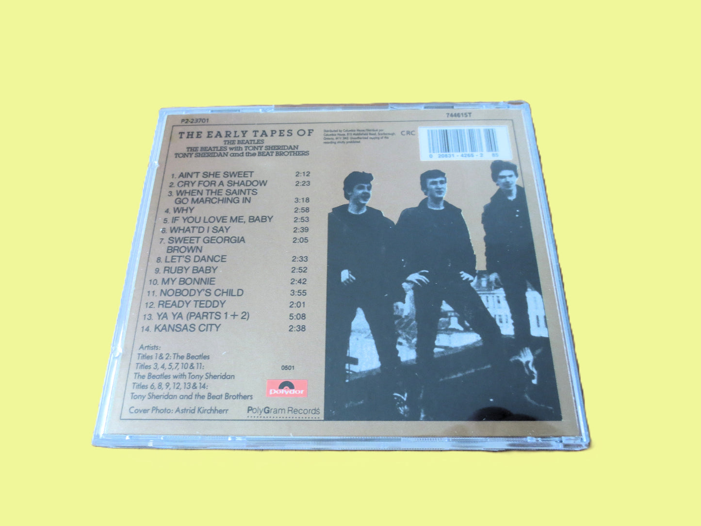 The BEATLES, The Early Tapes, 1996 Compact Disc, Vintage Cd