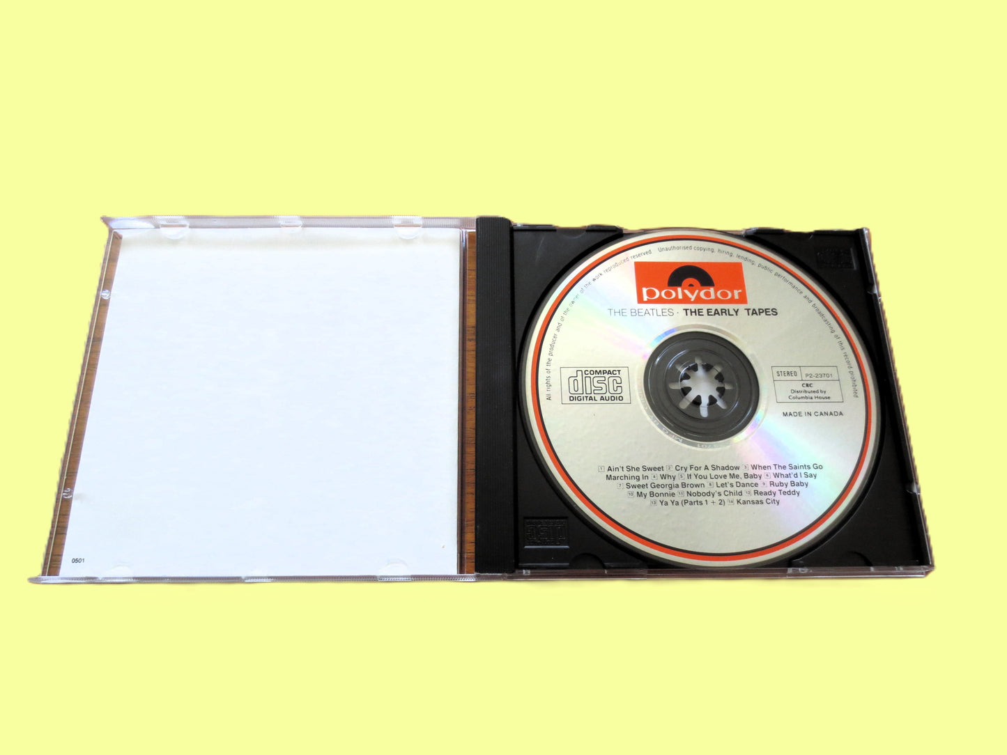 The BEATLES, The Early Tapes, 1996 Compact Disc, Vintage Cd