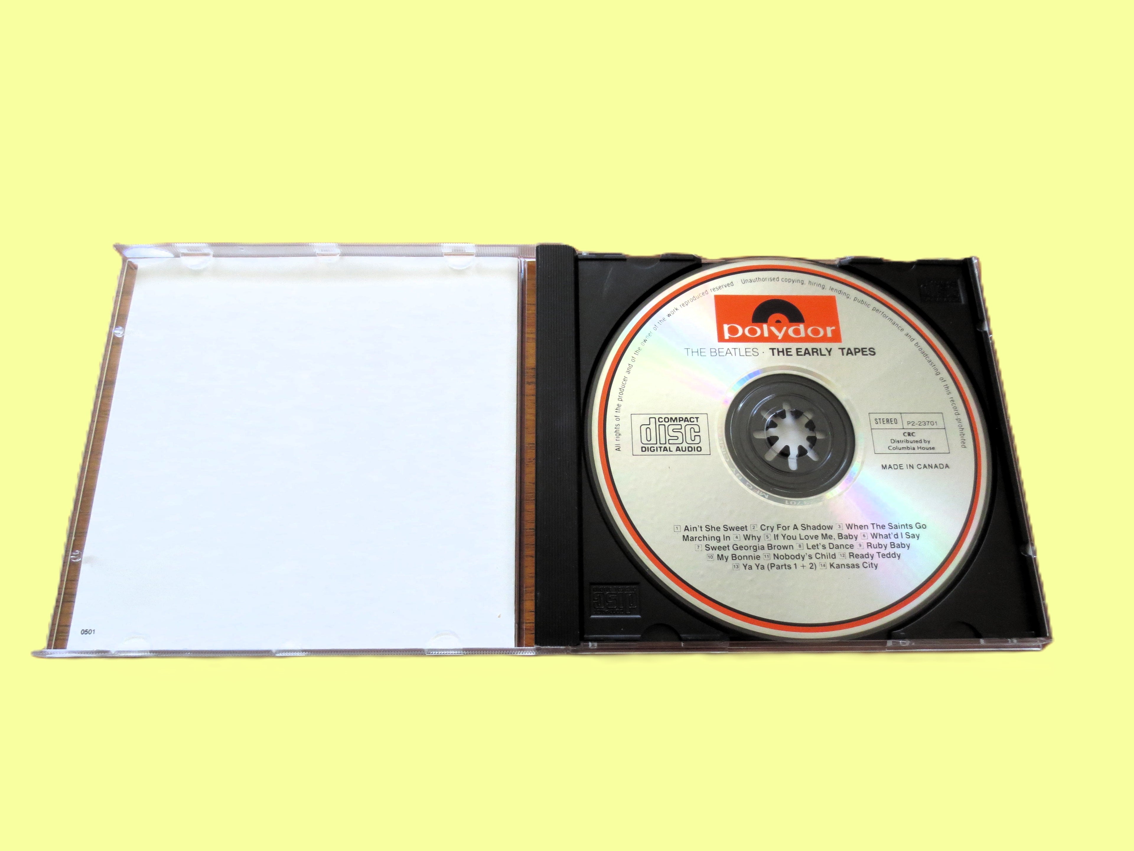 The Beatles – The Early Tapes of the Beatles (1996) CD