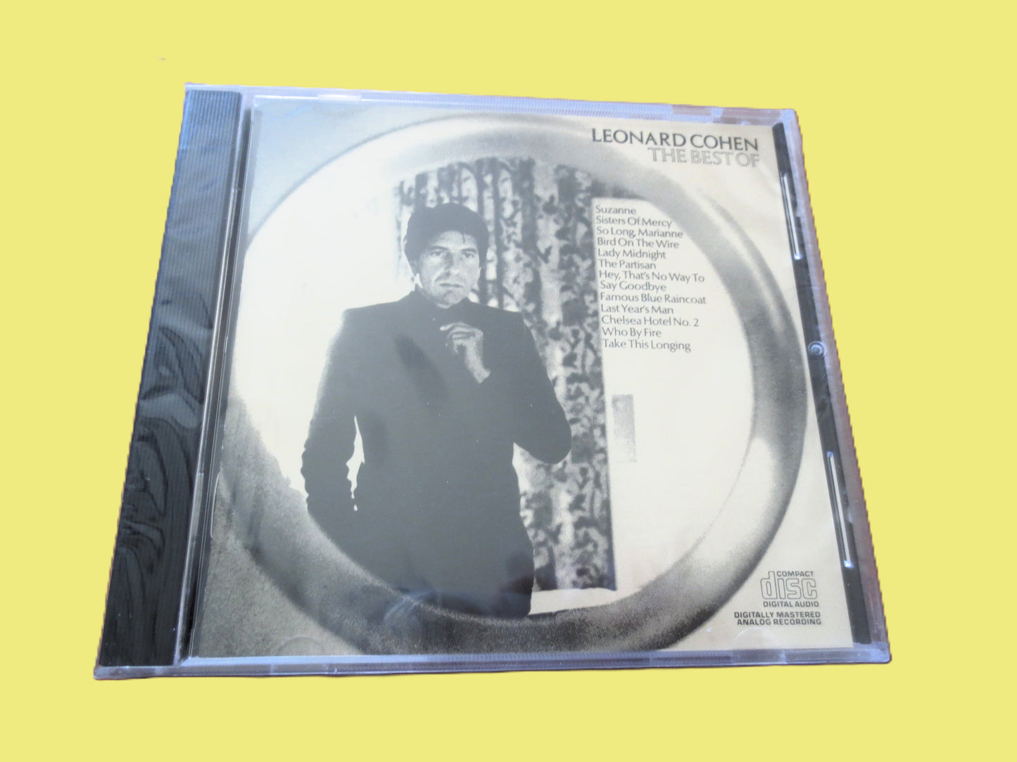 LEONARD COHEN, Factory SEALED, Greatest Hits, Compact Disc, Vintage Cd