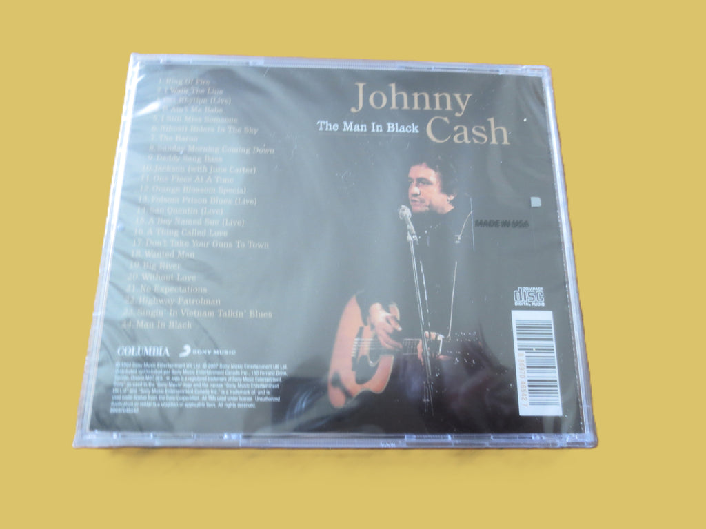 Johnny Cash – The Man in Black (2007) CD — Factory Sealed