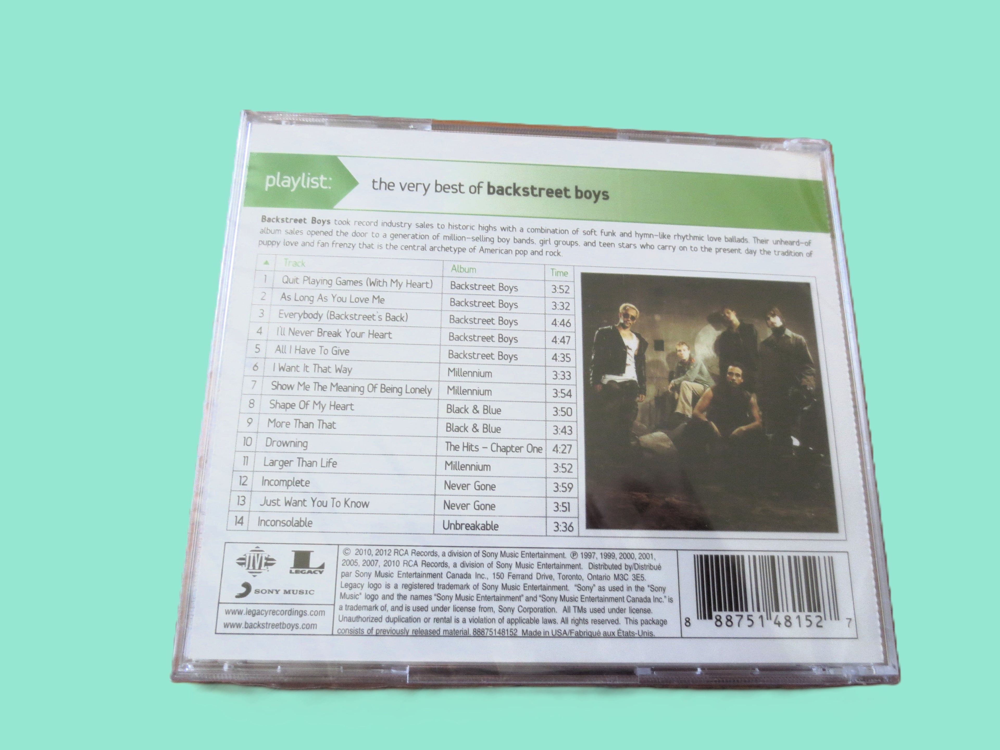 Backstreet Boys – Greatest Hits CD — Factory Sealed