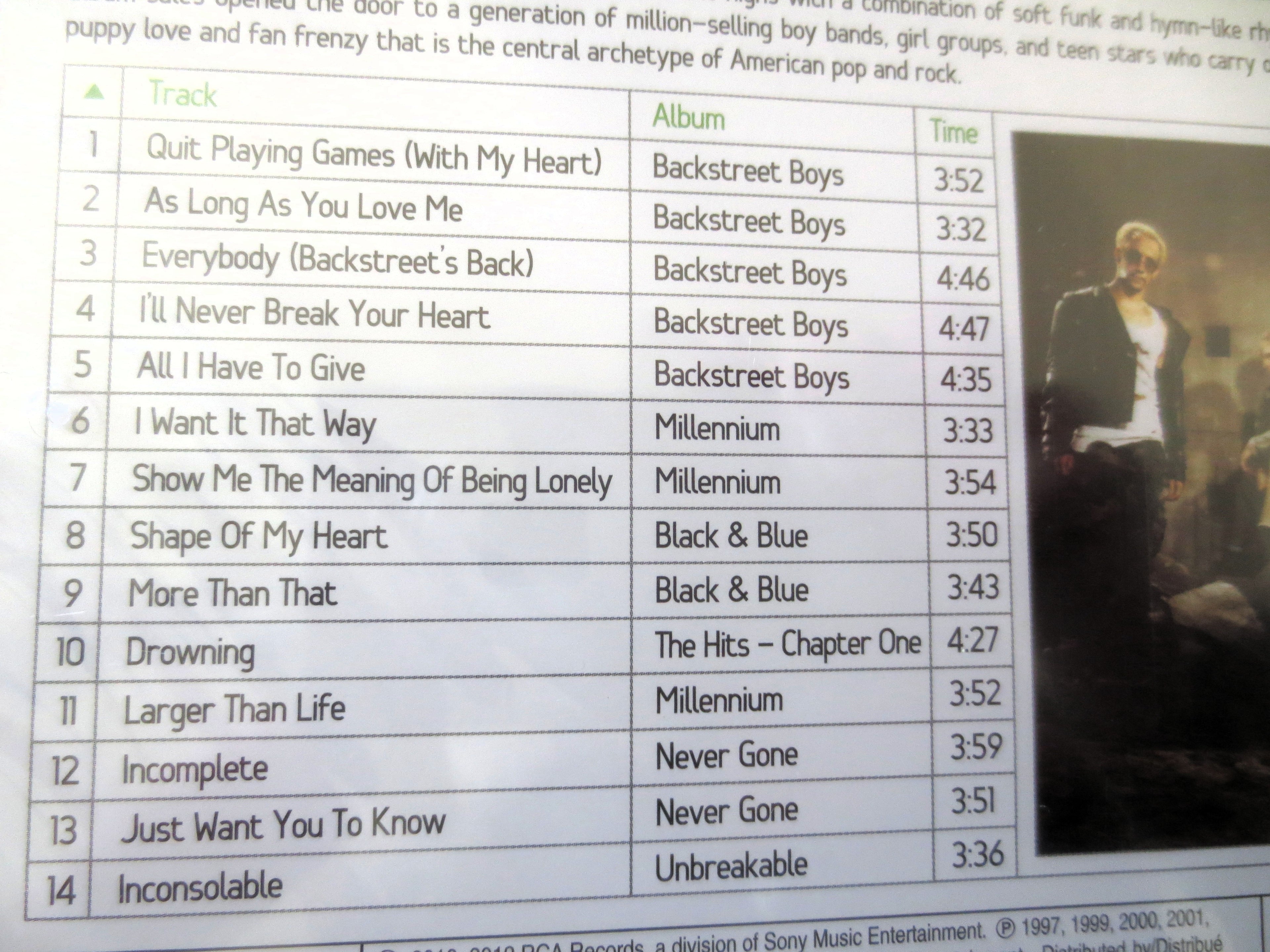 Backstreet Boys – Greatest Hits CD — Factory Sealed