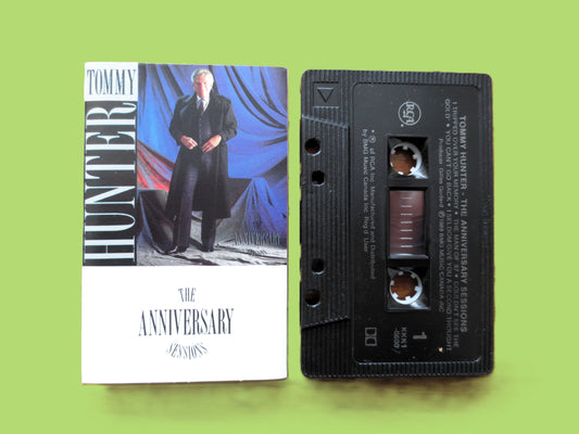 TOMMY HUNTER, The Anniversary, 1989 Cassette Tape, Vintage Cassette