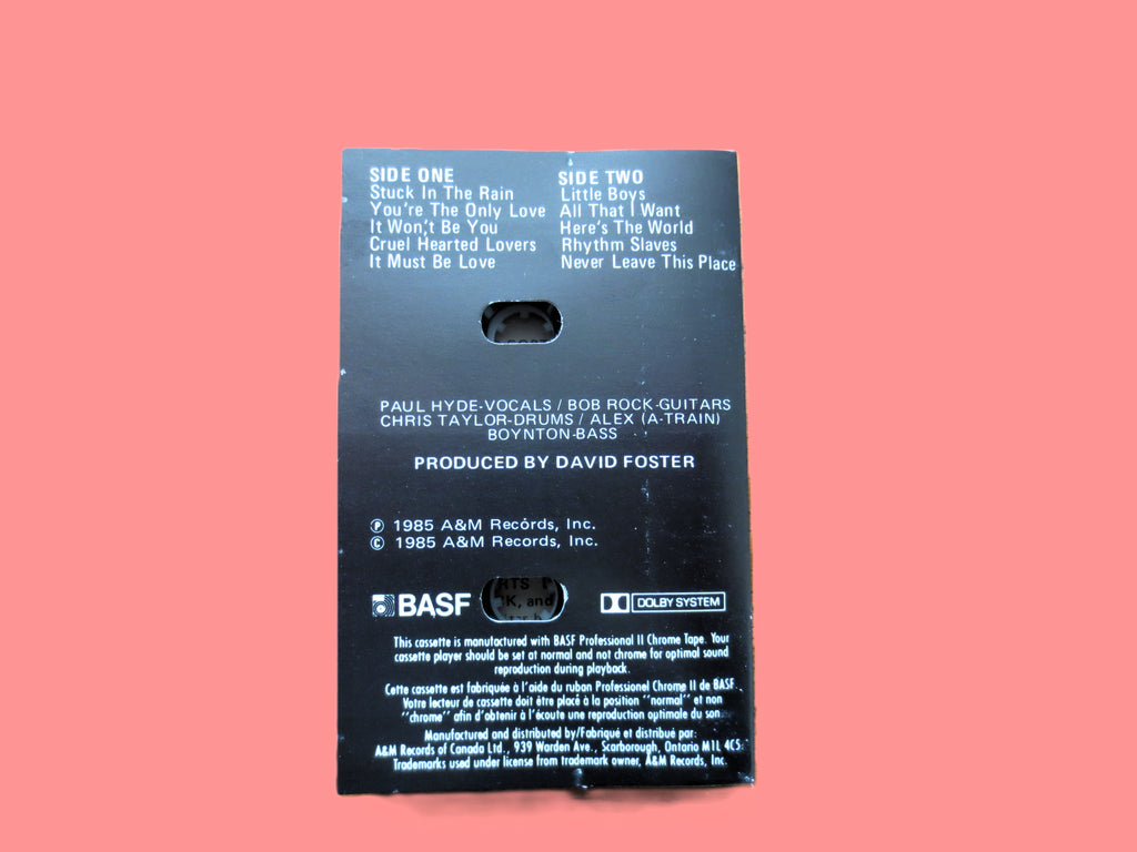 The Payolas – Here's the World for Ya (1985) Cassette