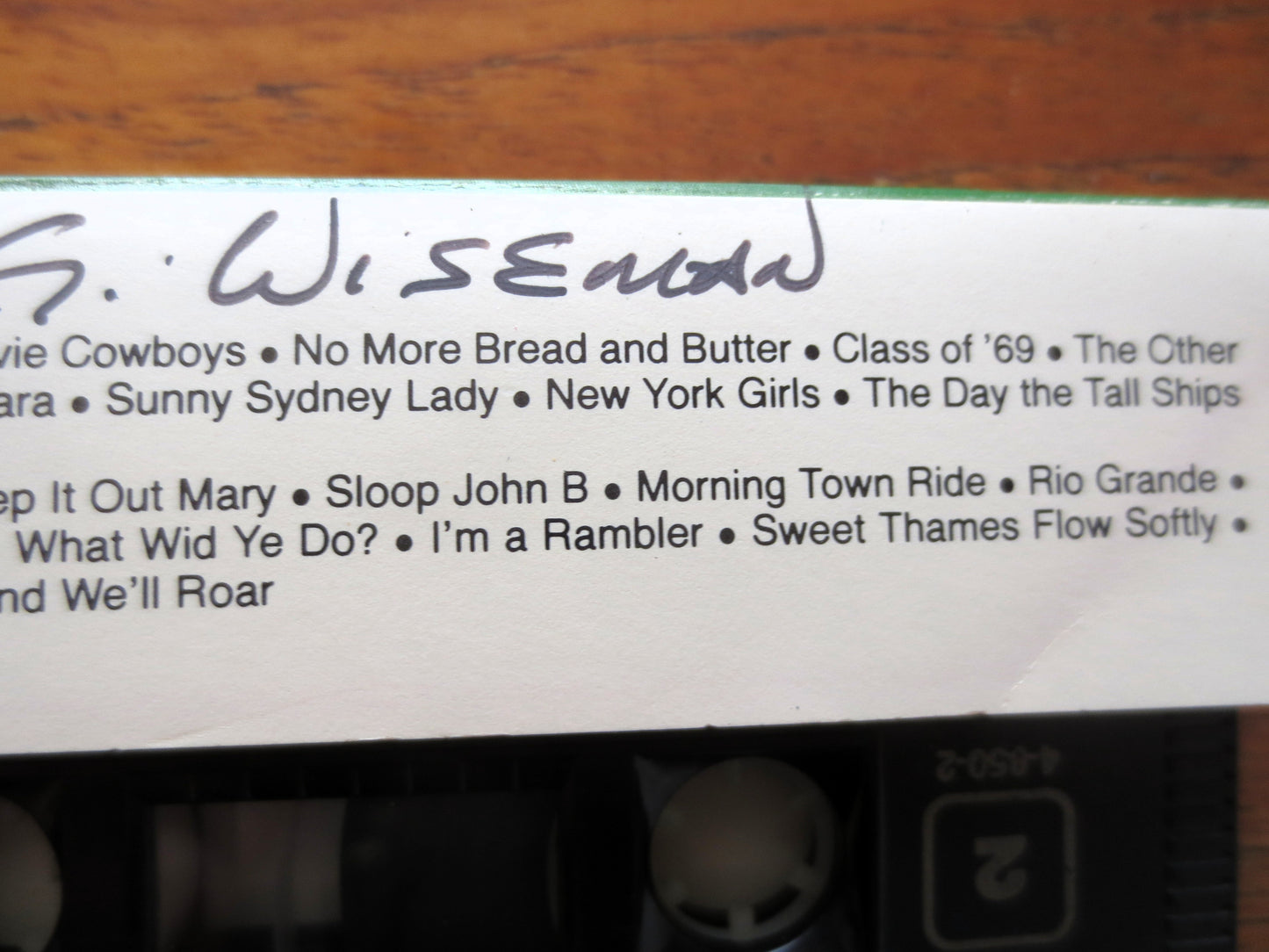 The IRISH ROVERS, 20th Anniversary Celebration, Tape 2, 1984 Cassette Tape, Vintage Cassette