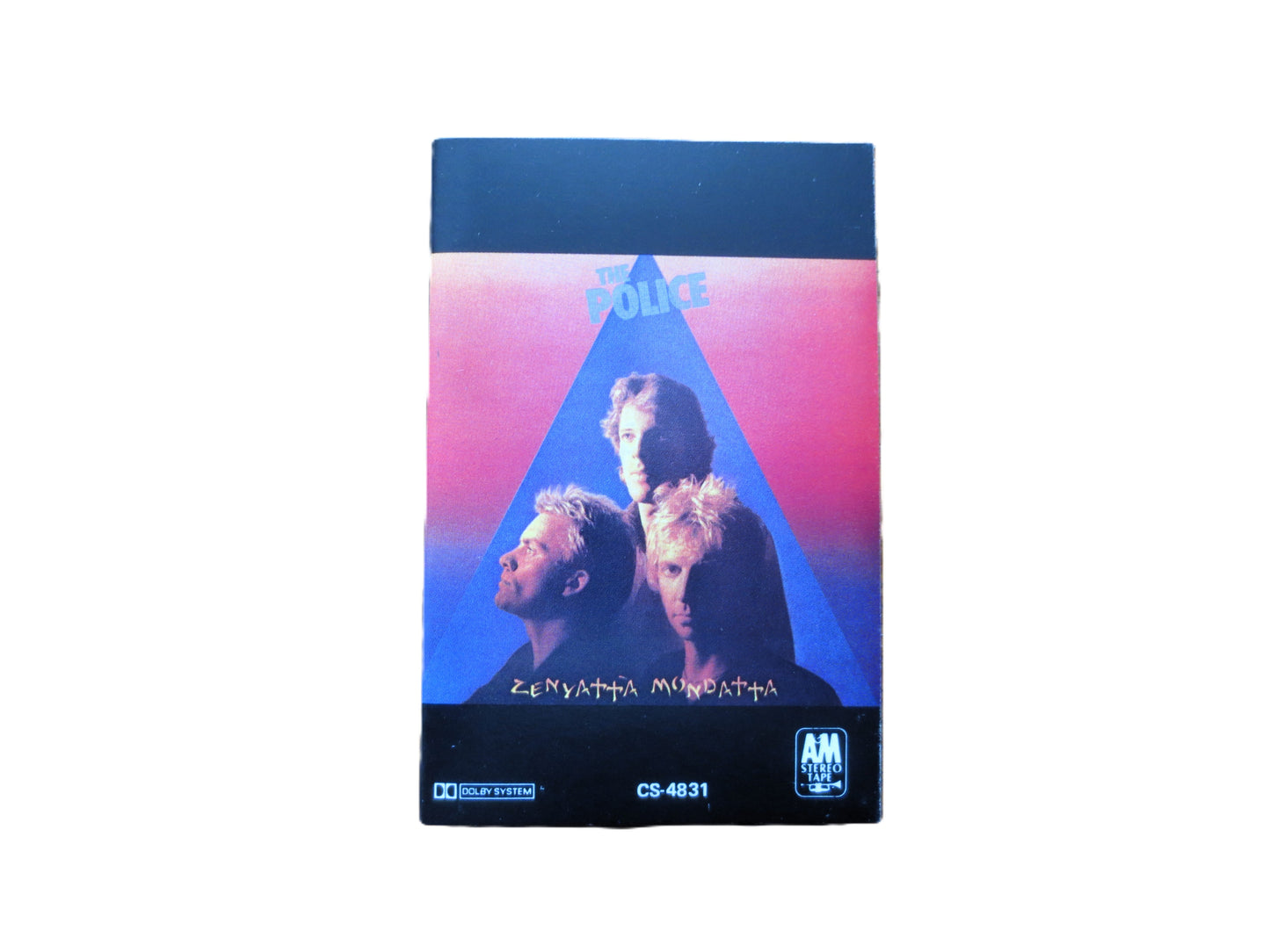 The POLICE, Zenyatta Mondatta, 1985 Cassette Tape, Vintage Cassette