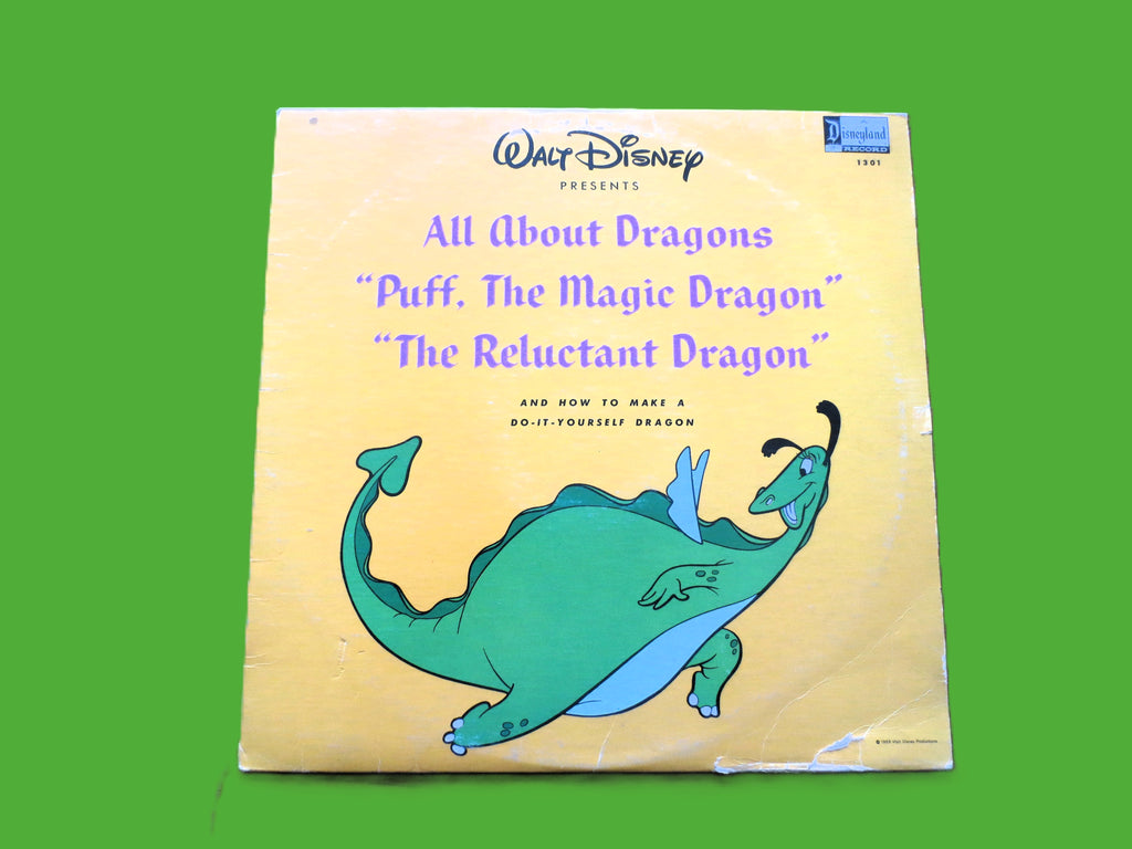 Walt Disney – All About Dragons (1966) Vinyl LP
