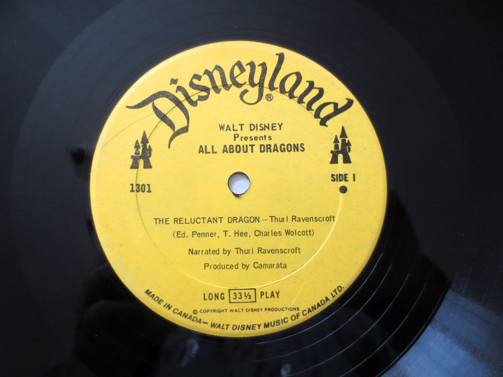 Walt Disney – All About Dragons (1966) Vinyl LP