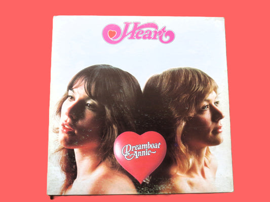 HEART, DREAMBOAT ANNIE, Vintage Album, 1976 Record, Vinyl Lp