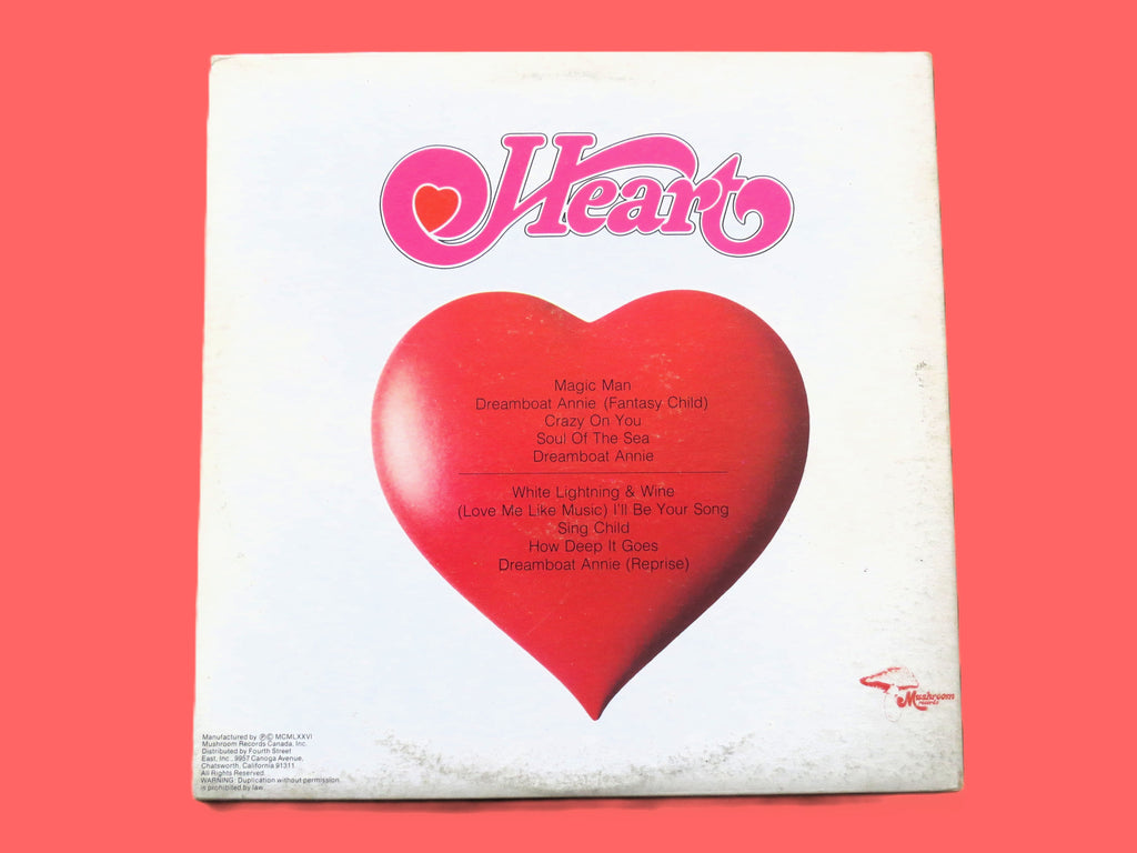 Heart – Dreamboat Annie (1976) Vinyl LP
