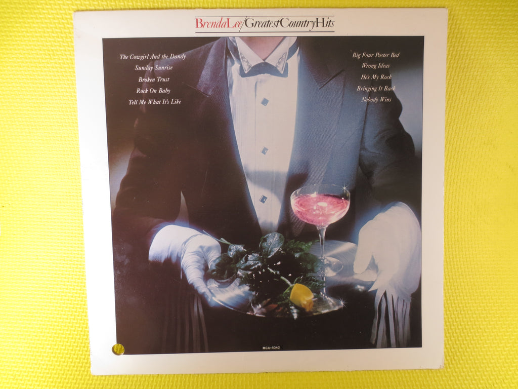 Brenda Lee – Greatest Country Hits (1982) Vinyl LP