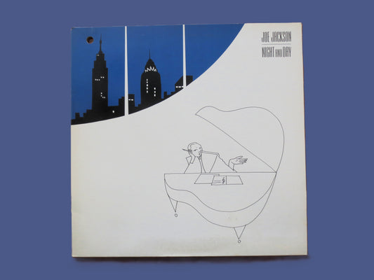 JOE JACKSON, Night and Day, Vintage Album, 1982 Record, Vinyl Lp