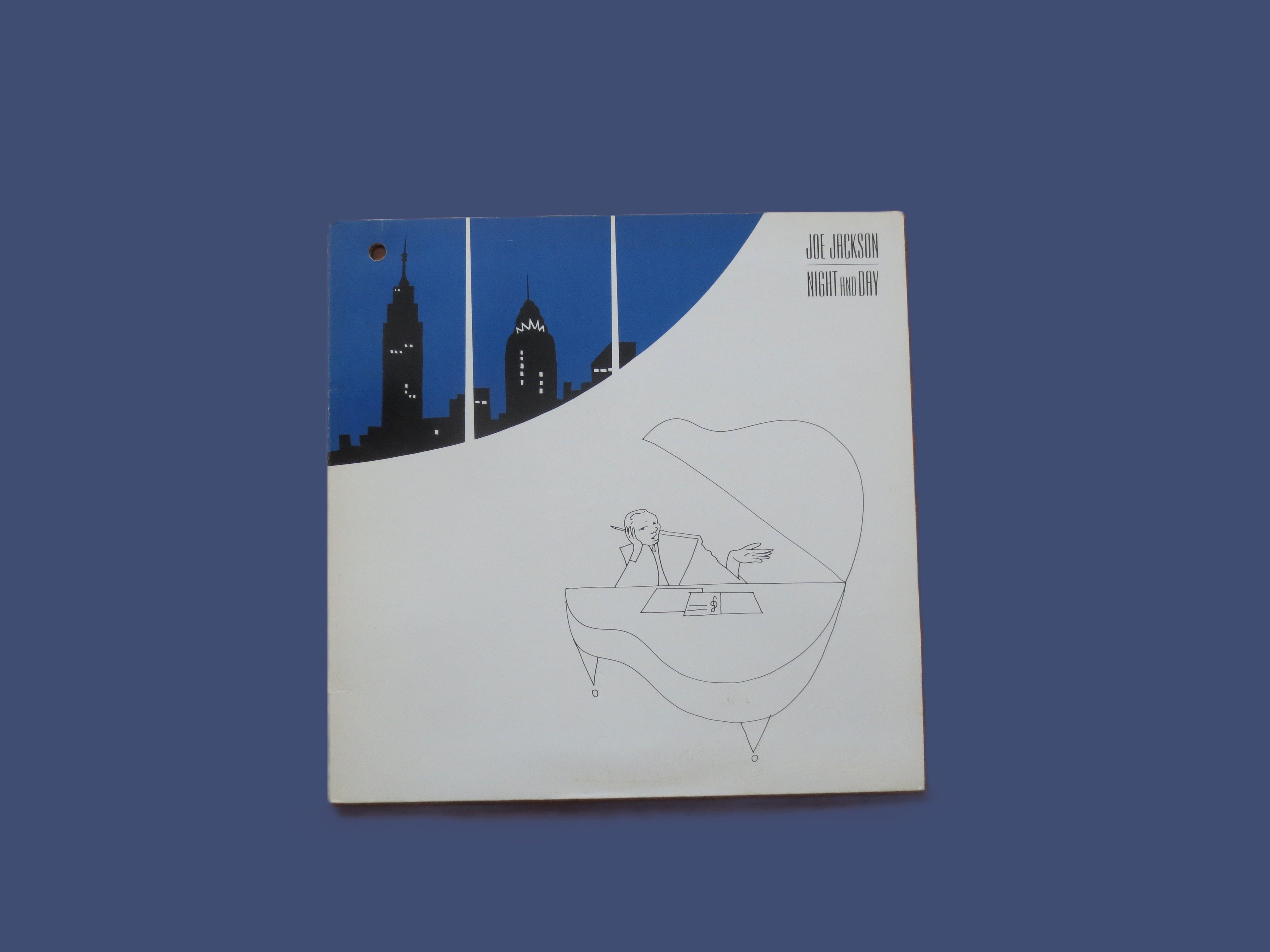 JOE JACKSON, Night and Day, Vintage Album, 1982 Record, Vinyl Lp