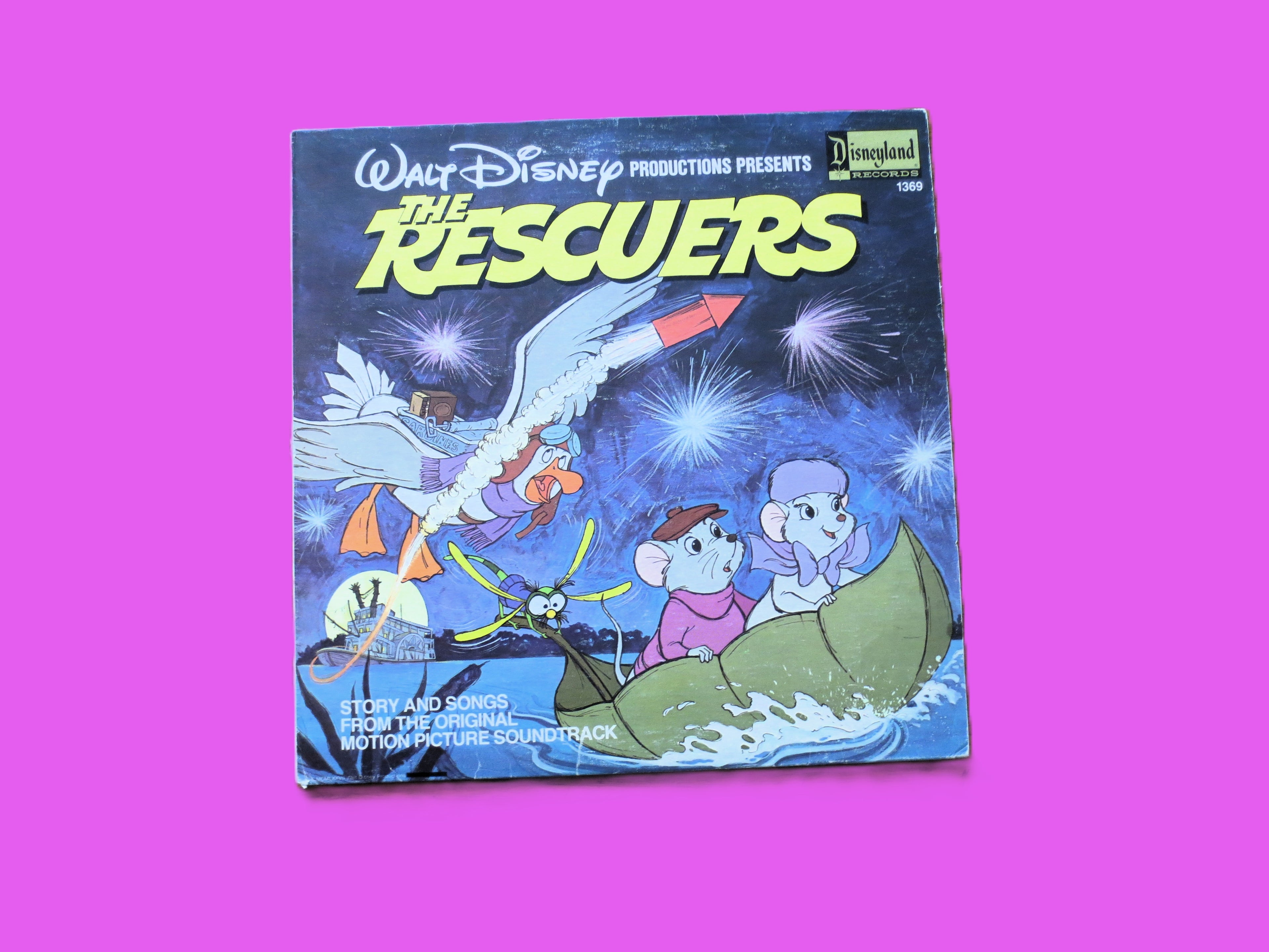 The Rescuers – Disneyland Records Original Soundtrack (1977) Vinyl LP