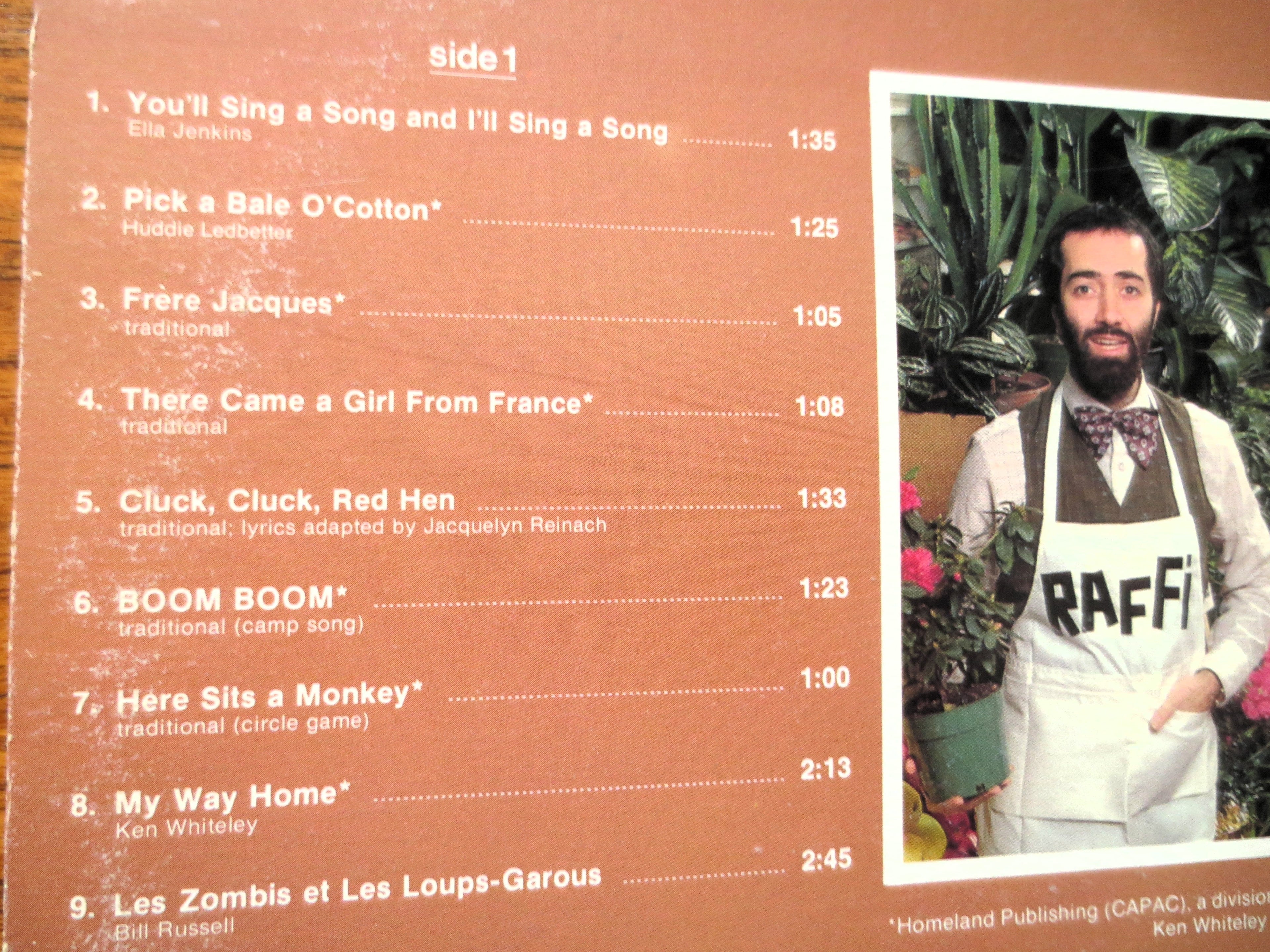 Raffi – The Corner Grocery Store (1979) Vinyl LP