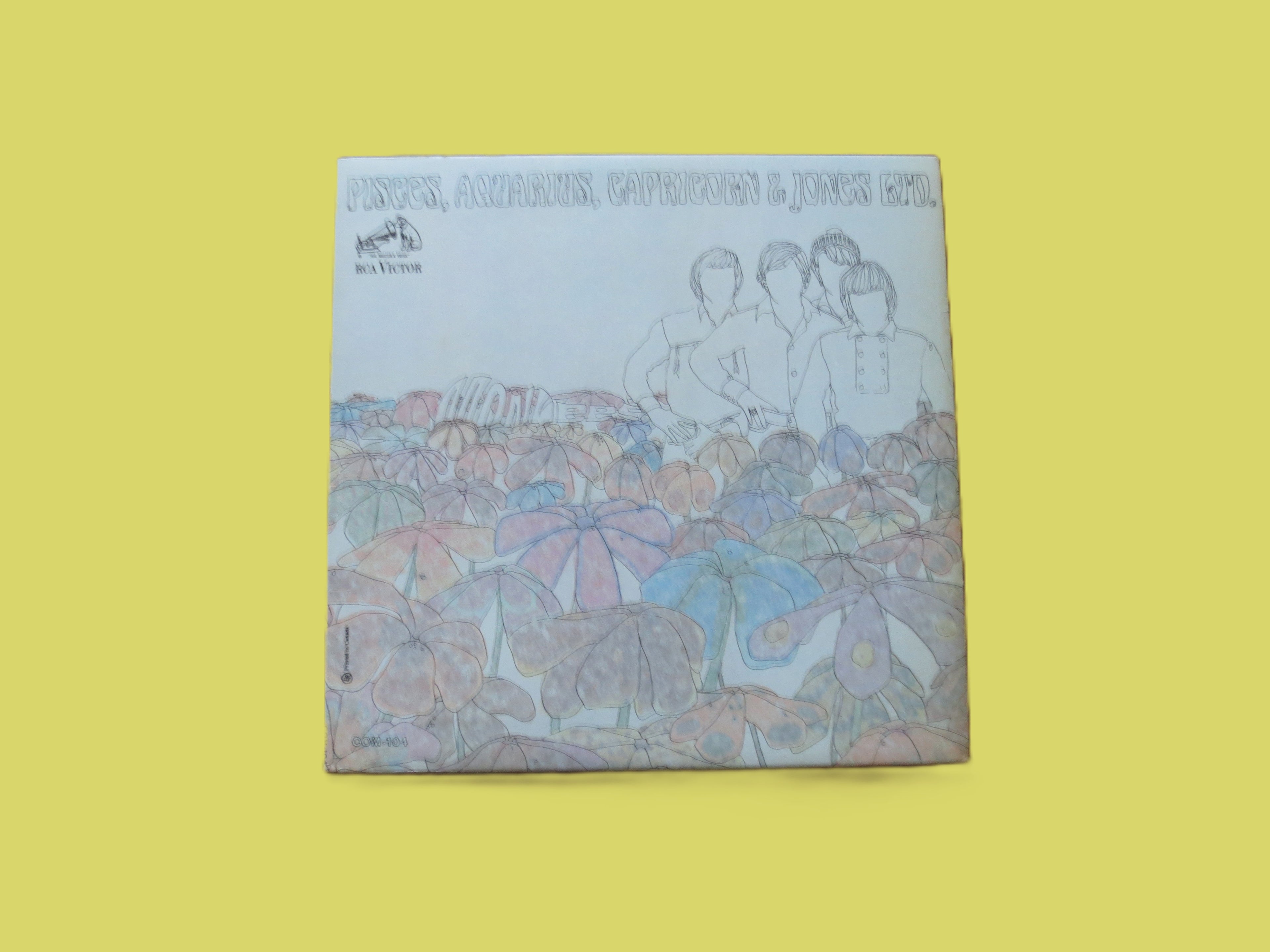 The MONKEES, Pisces, Aquarius, Capricorn & Jones Ltd., Vintage Album, 1967 Record, Vinyl Lp
