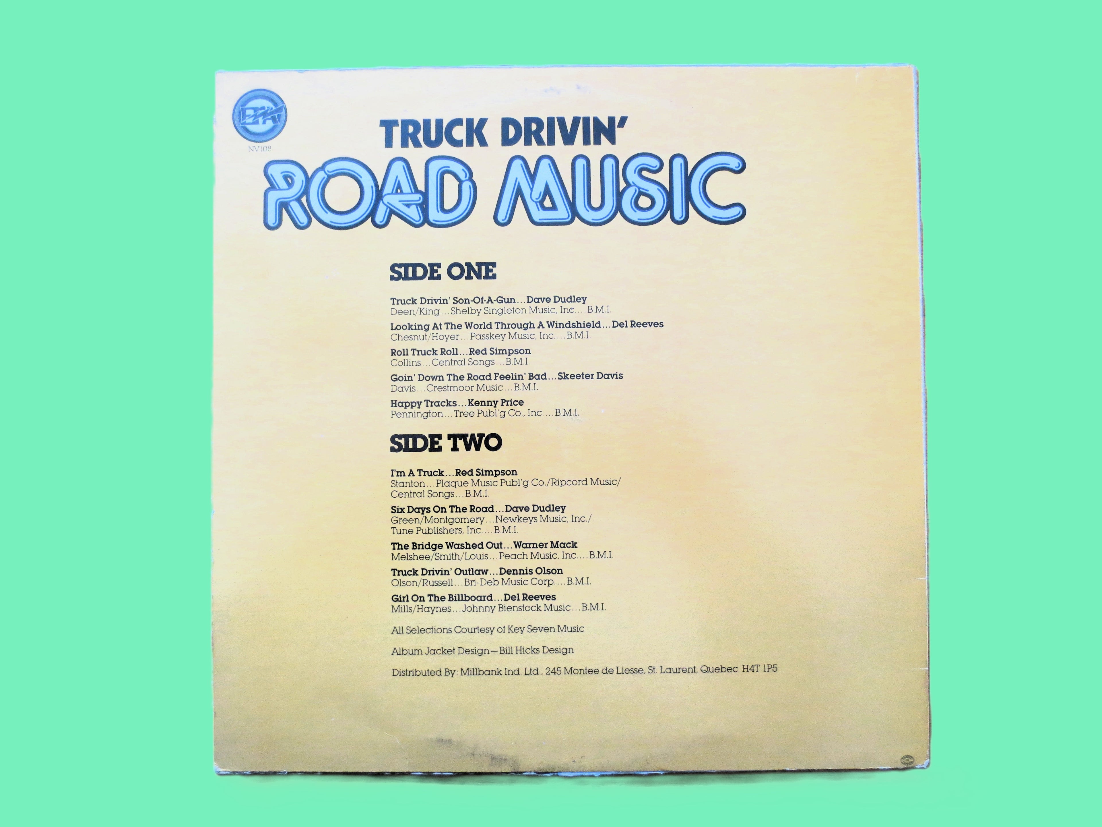 Truck Drivin’ Road Music (c.1975) Vinyl LP
