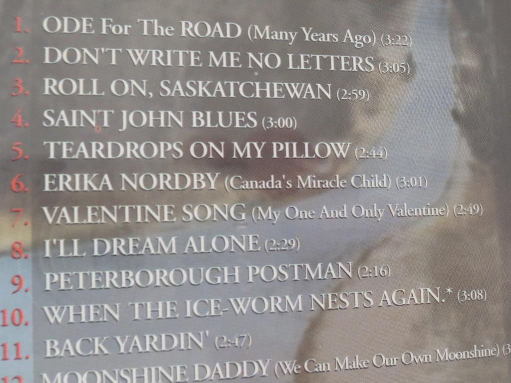 Stompin' Tom Connors – An Ode for the Road (1993) CD