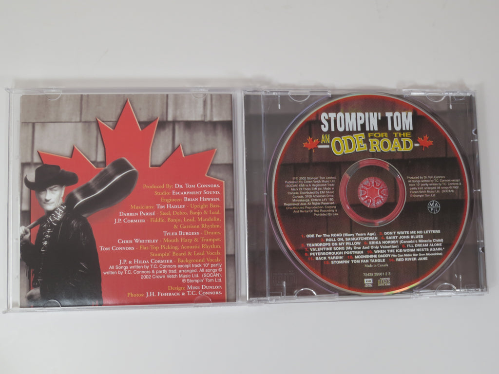 Stompin' Tom Connors – An Ode for the Road (1993) CD