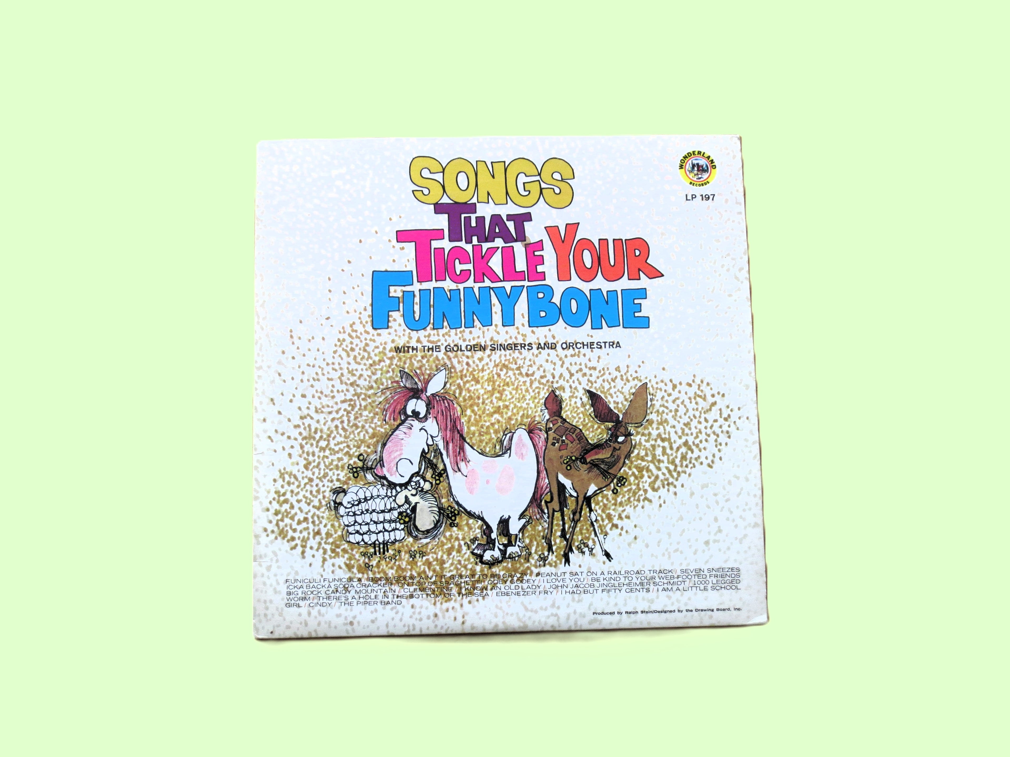 SONGS That TICKLE your FUNNY Bone, Vintage Album, 1973 Record, Vinyl Lp