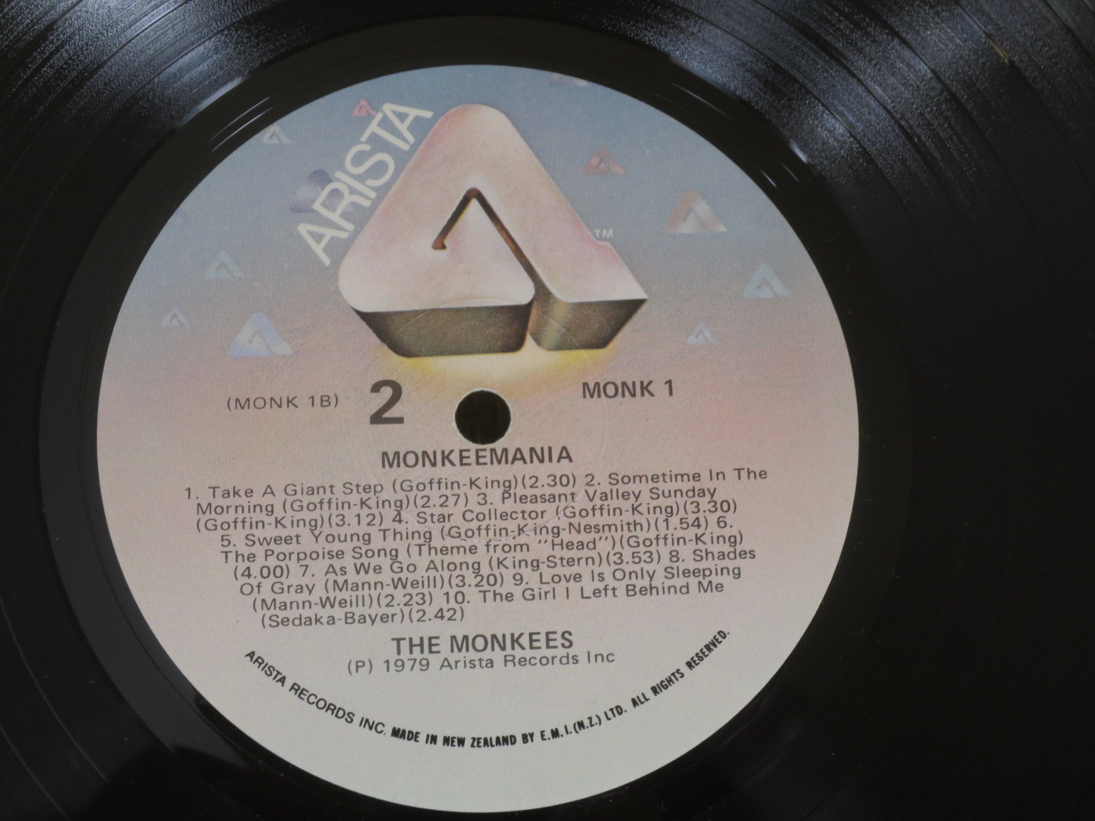 The MONKEES, Monkeemania, 40 Hits, Vintage Double Album, 1979 Record, Vinyl Lp