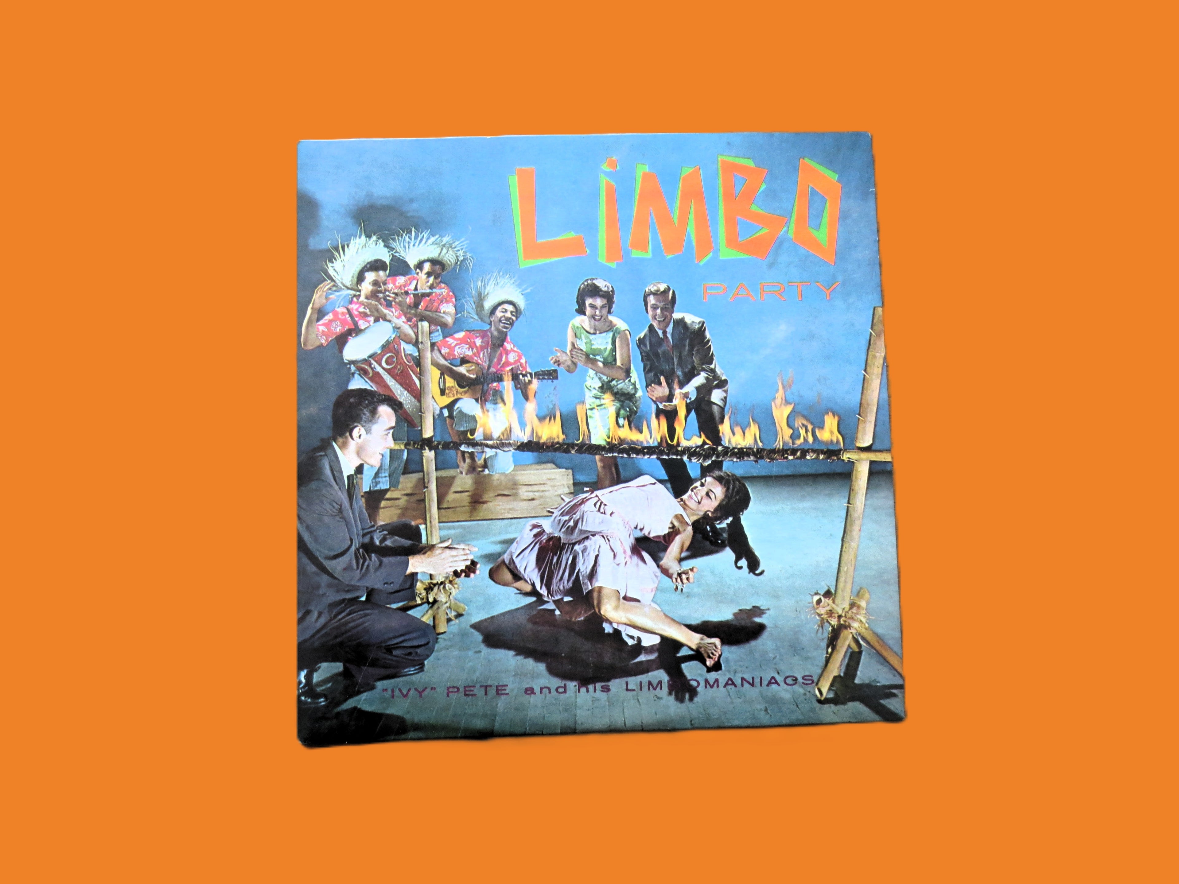 LIMBO PARTY, Ivy Pete and His Limbomaniacs, Vintage Album, 1967 Record, Vinyl Lp